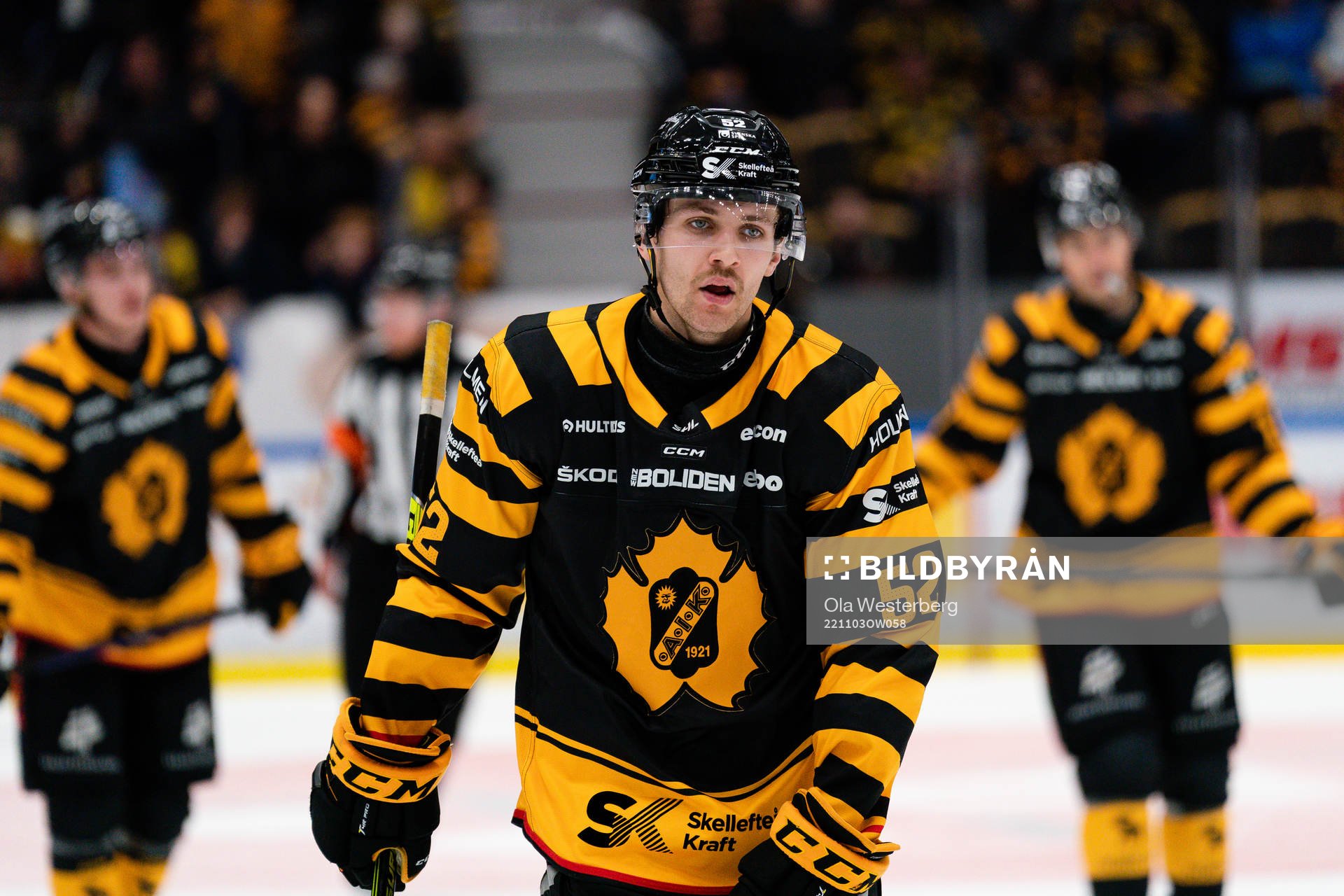 Skellefteås Arvid Lundberg deppar