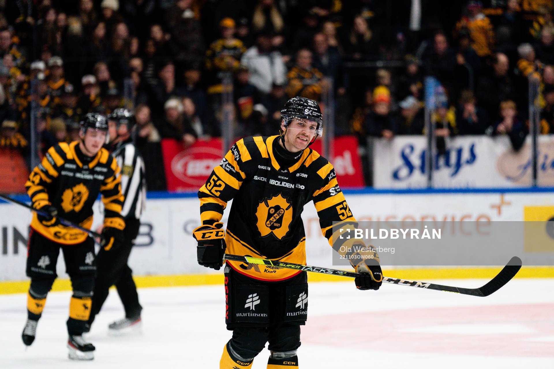 Skellefteås Arvid Lundberg deppar