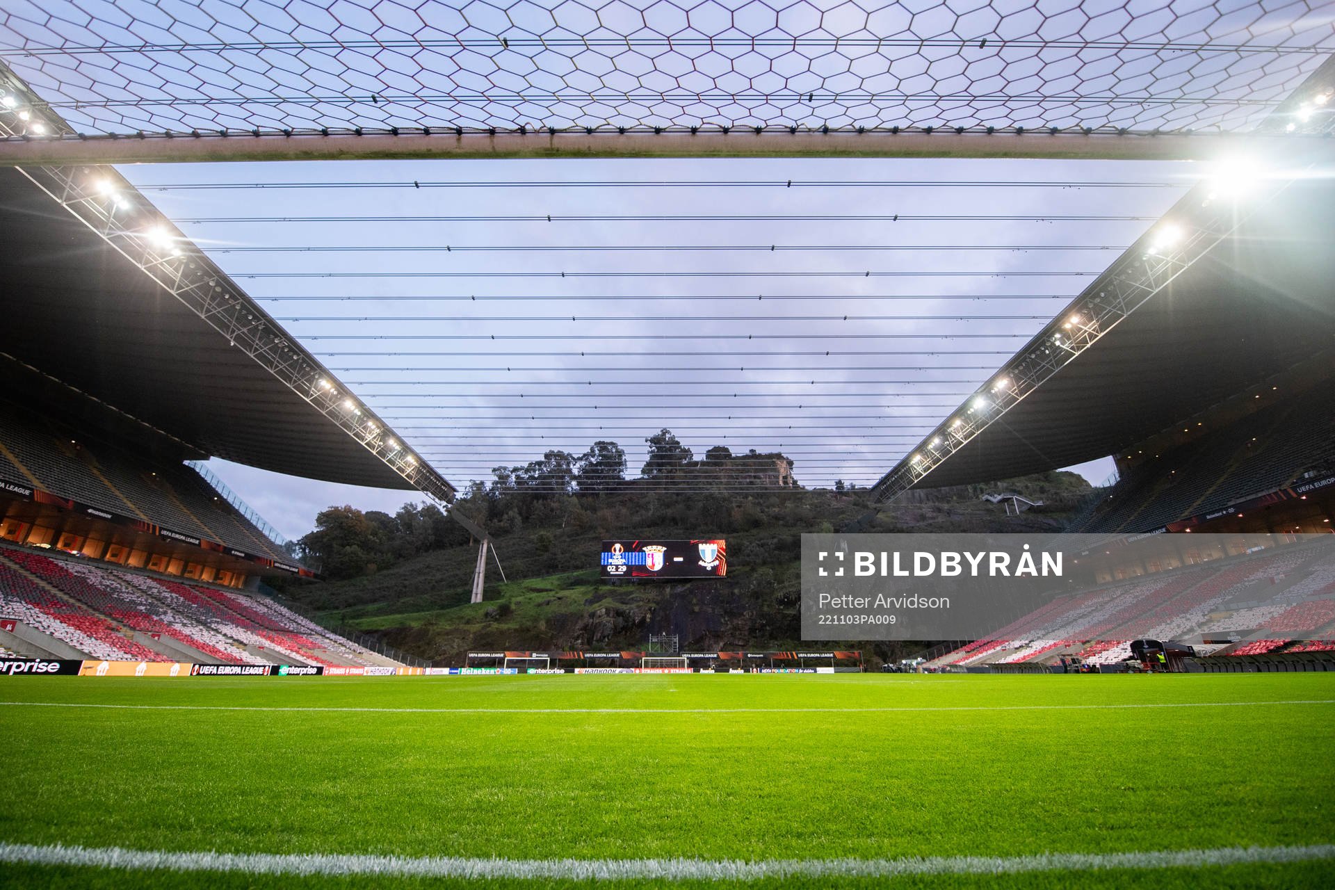 General view of Estádio Municipal de Braga