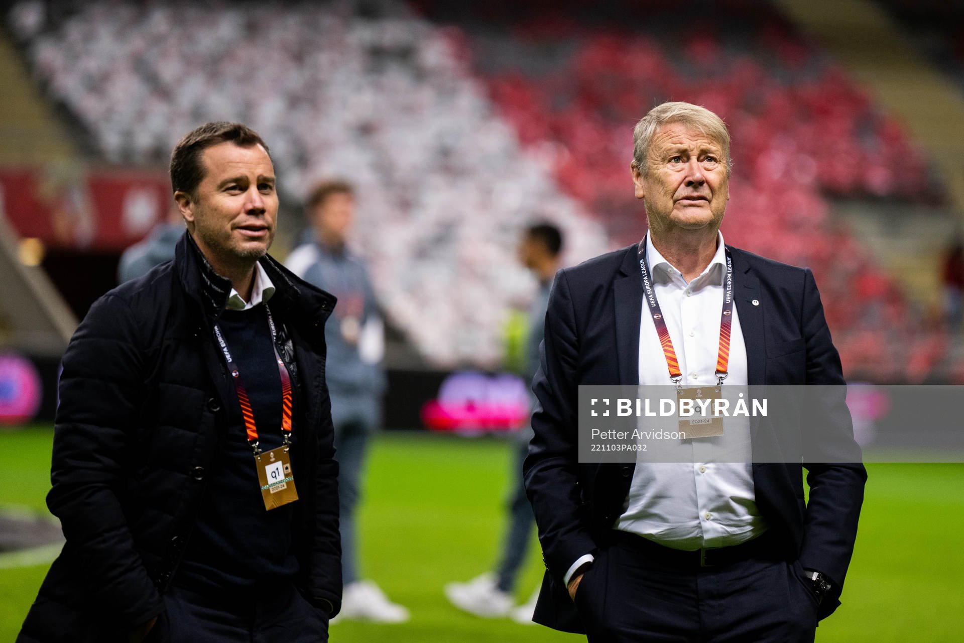 Daniel Andersson, head of sports and head coach Åge