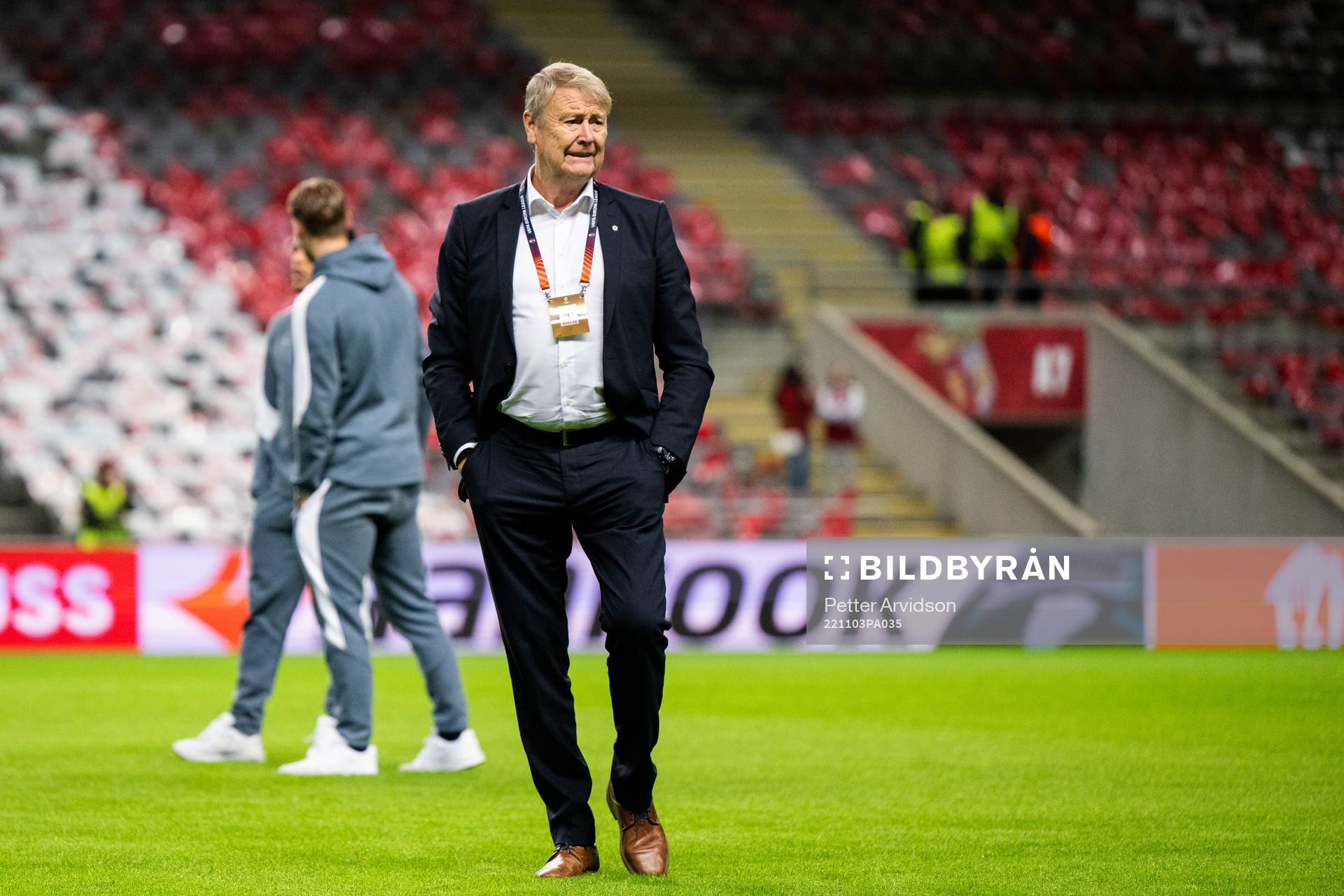 Head coach Åge Hareide of Malmö