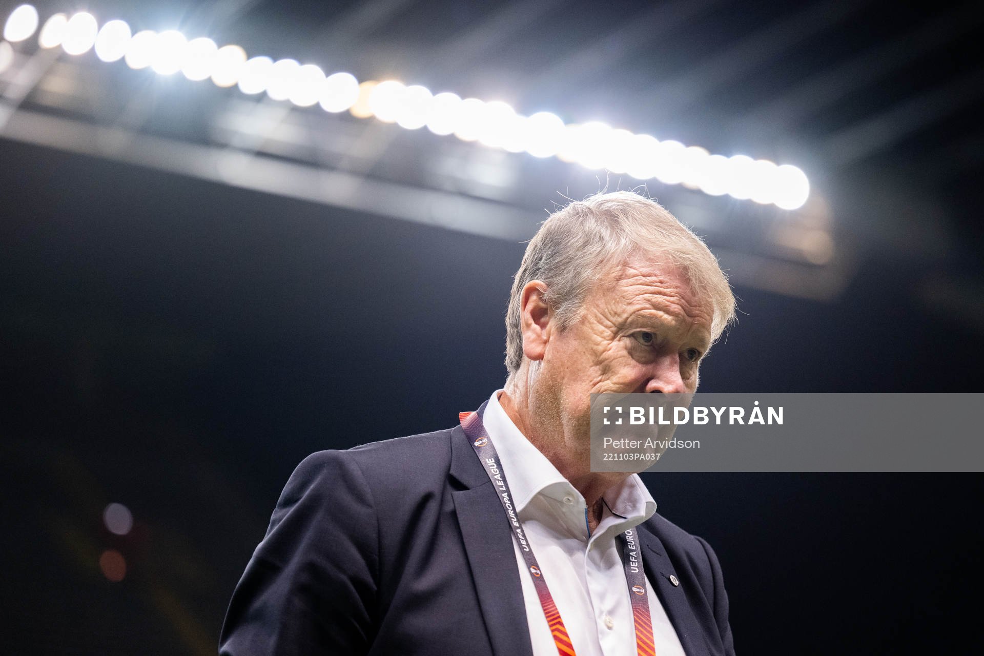 Head coach Åge Hareide of Malmö