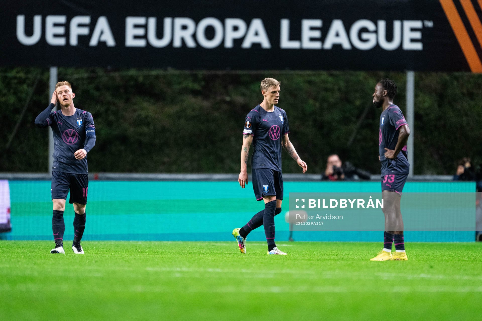 Anders Christiansen, Søren Rieks and Mohammed Buya Turay