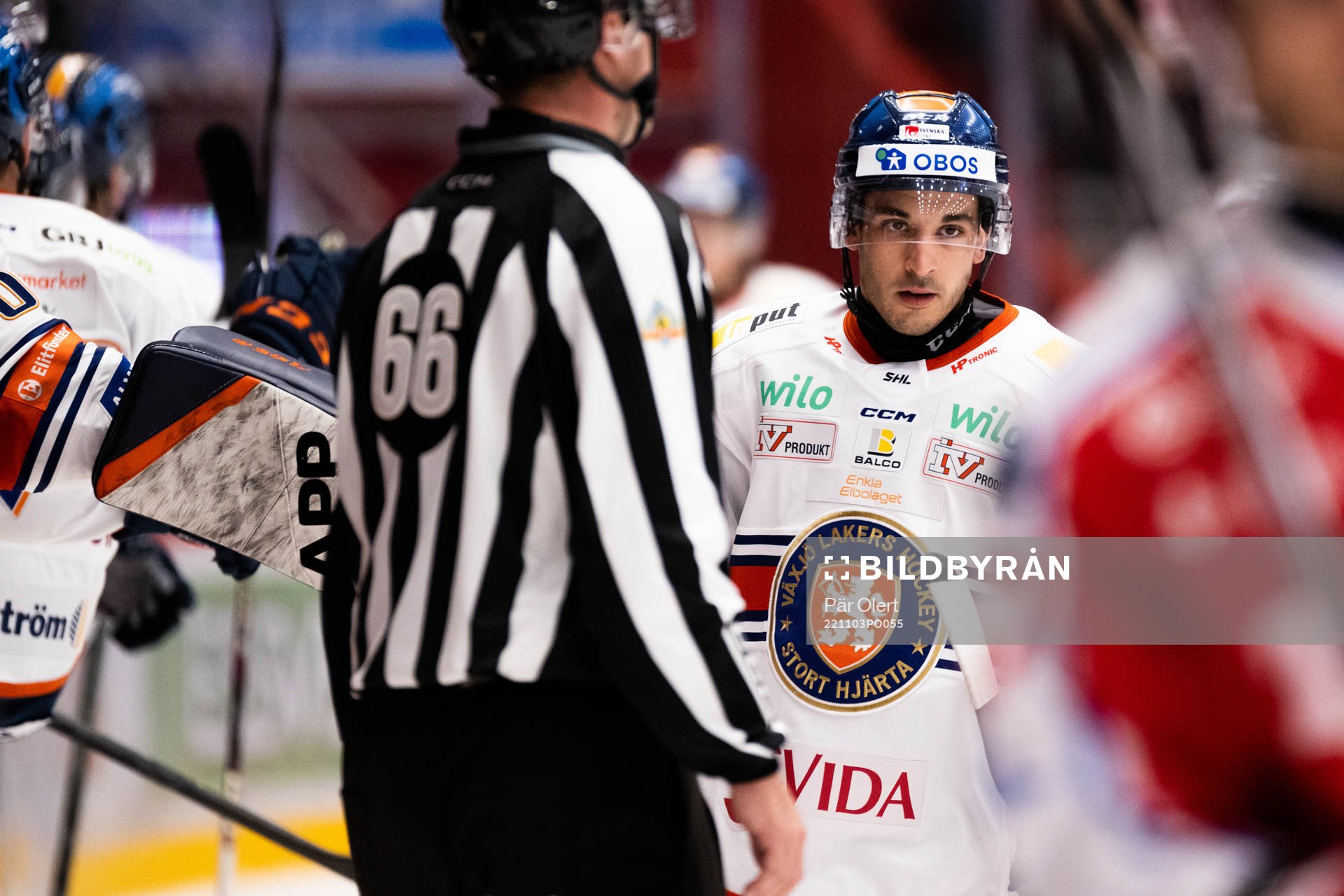 Växjös Jayden Halbgewachs jublar