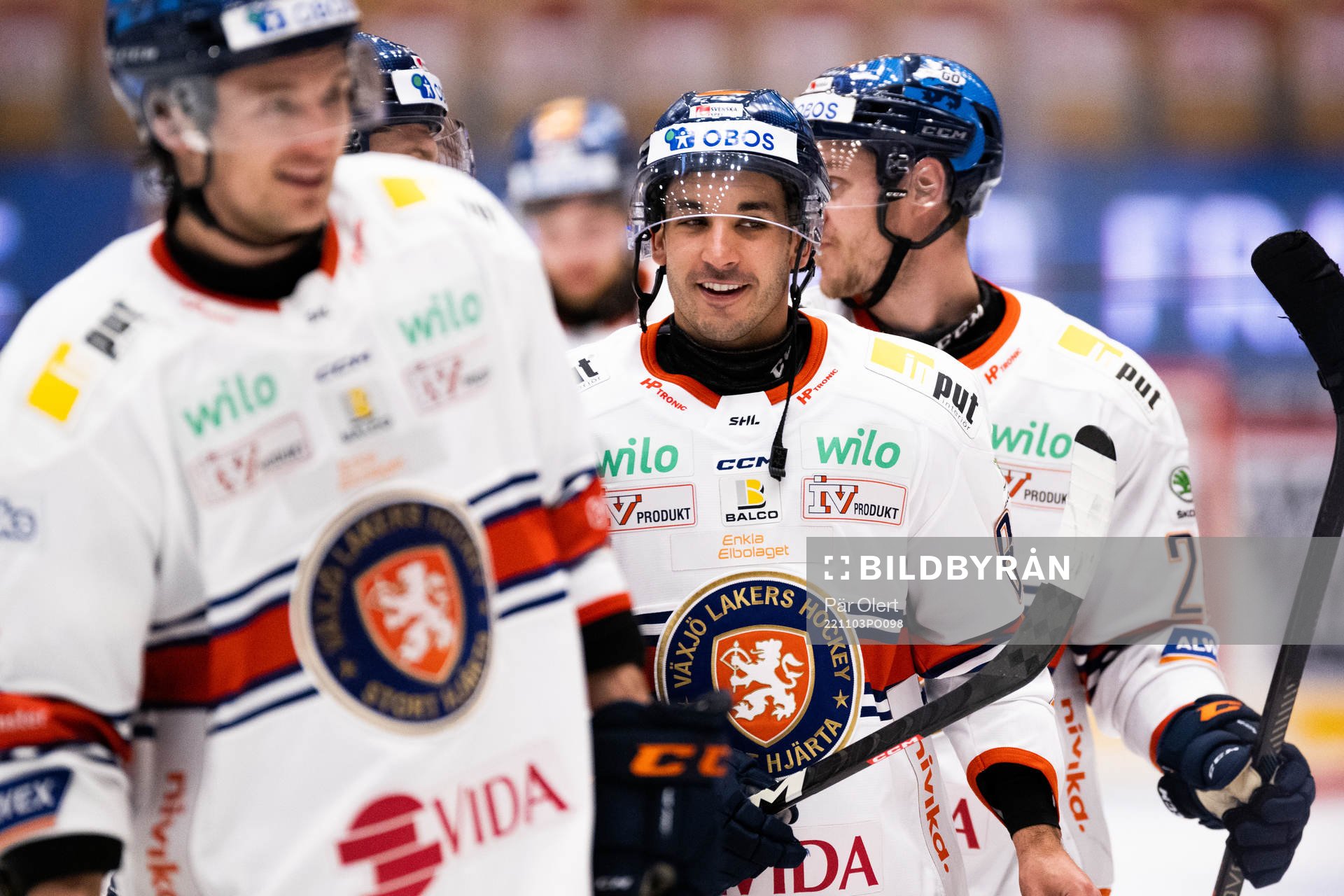 Växjös Jayden Halbgewachs jublar