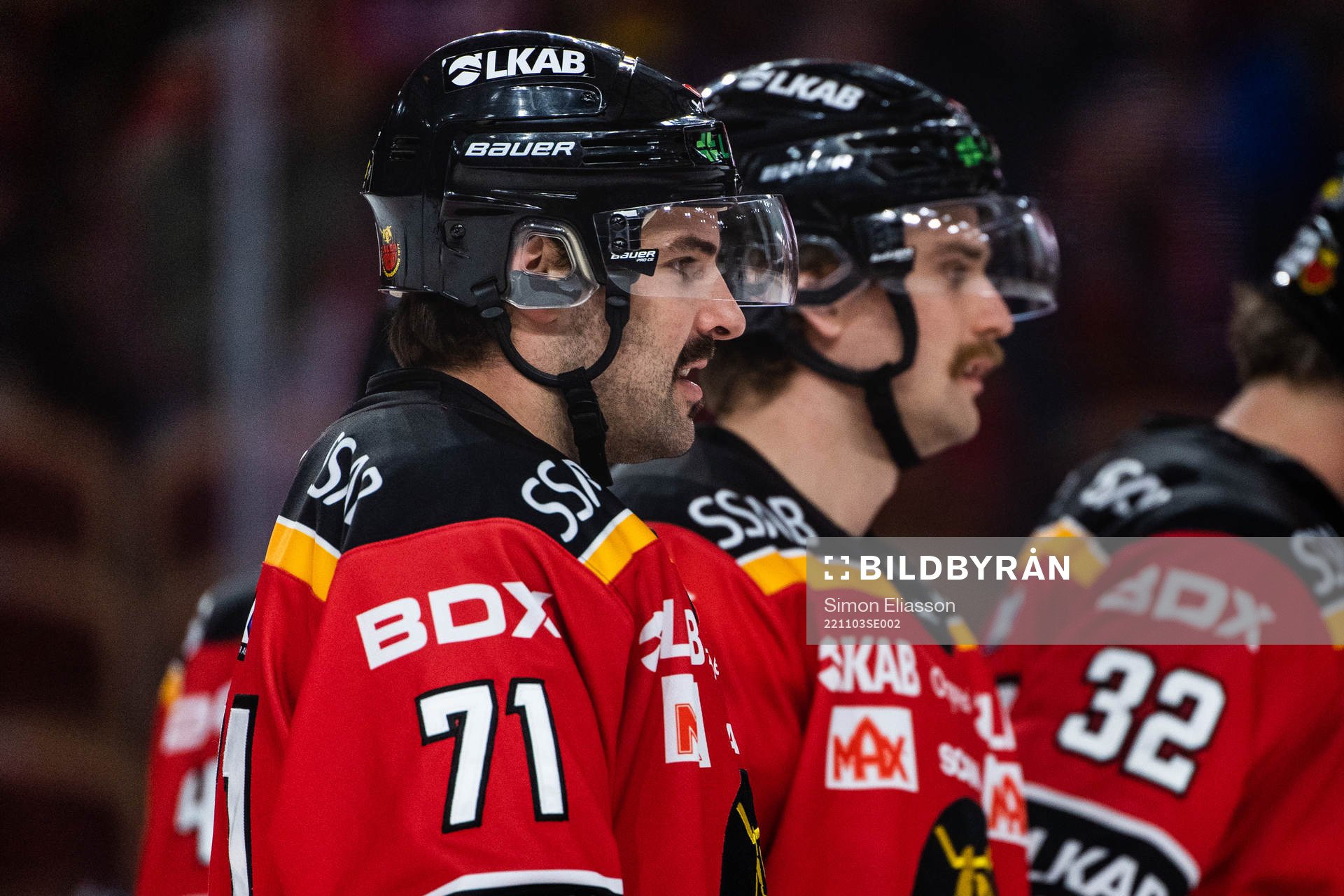 Luleås Linus Fröberg och Pontus Själin