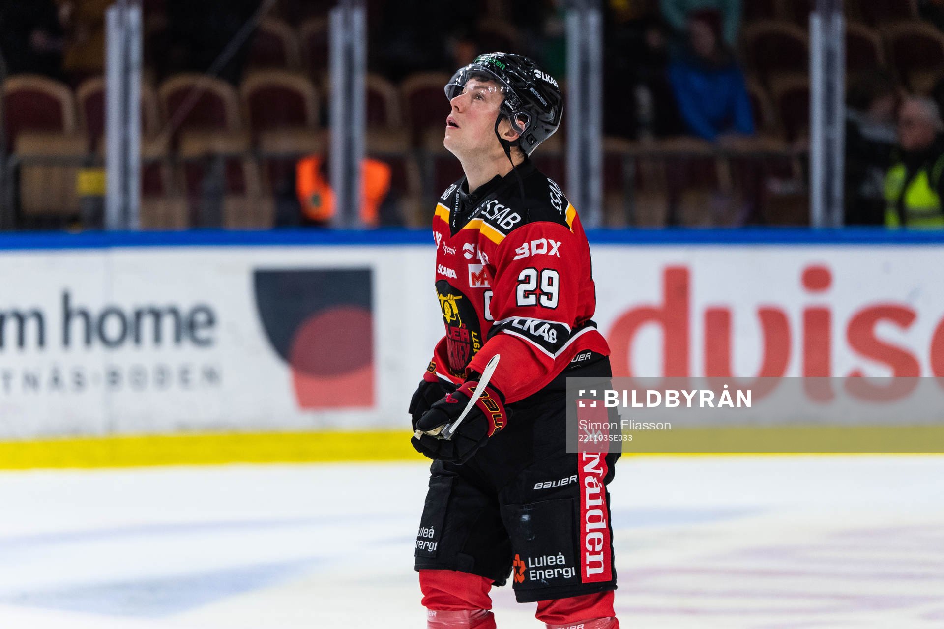Luleås Erik Gustafsson deppar