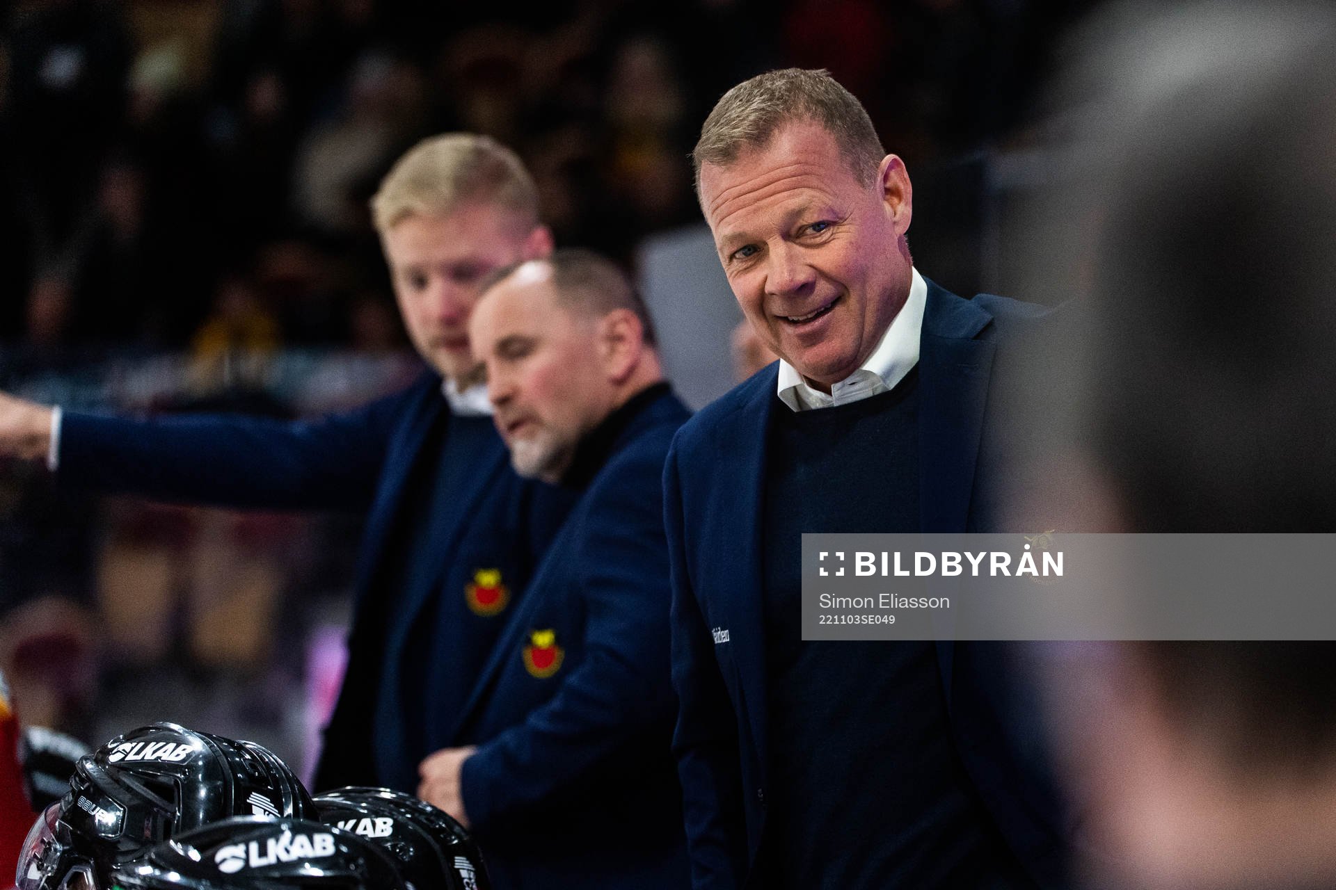 Luleås assisterande tränare Henrik Stridh