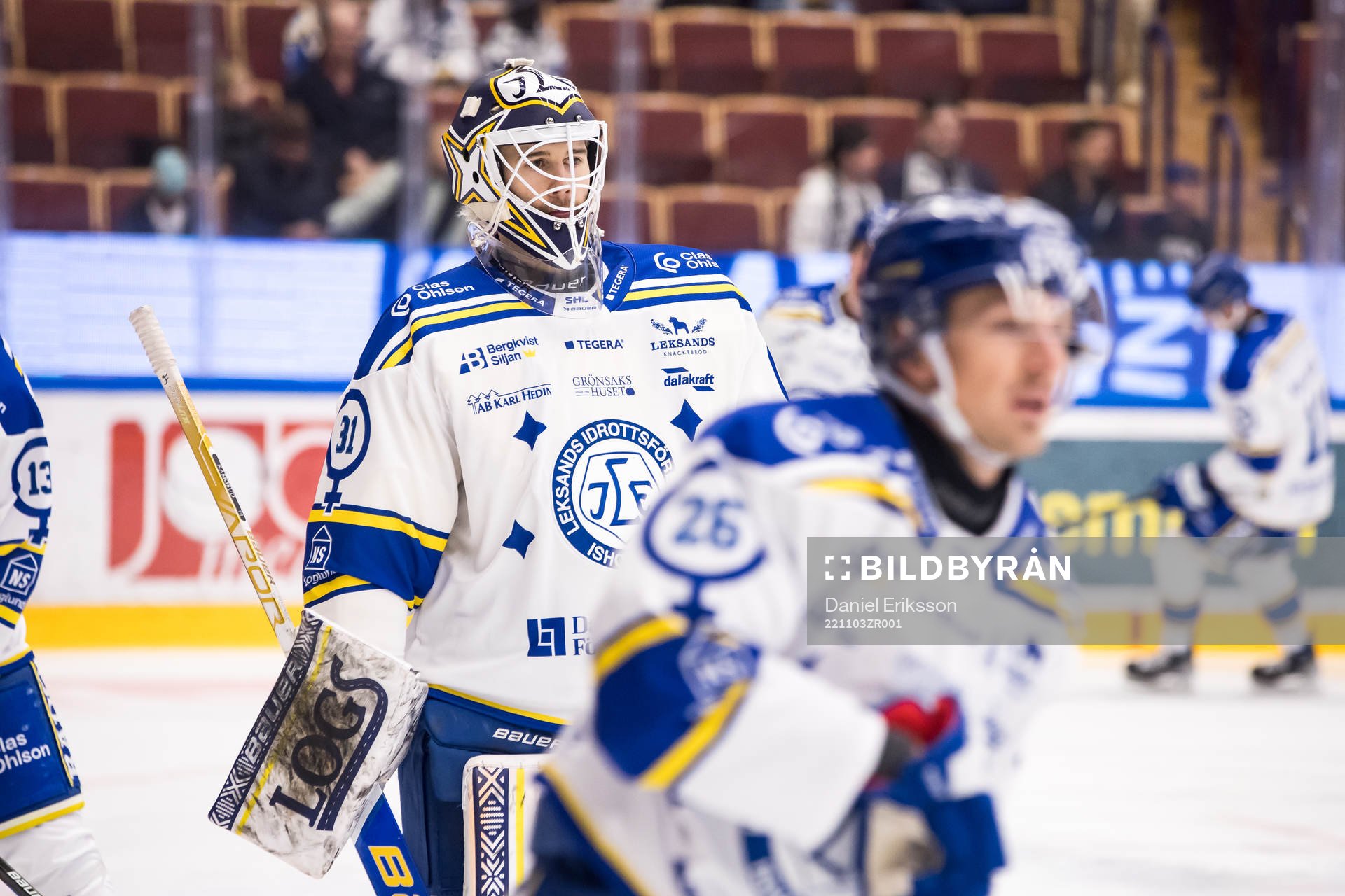 Leksands målvakt Kasimir Kaskisuo