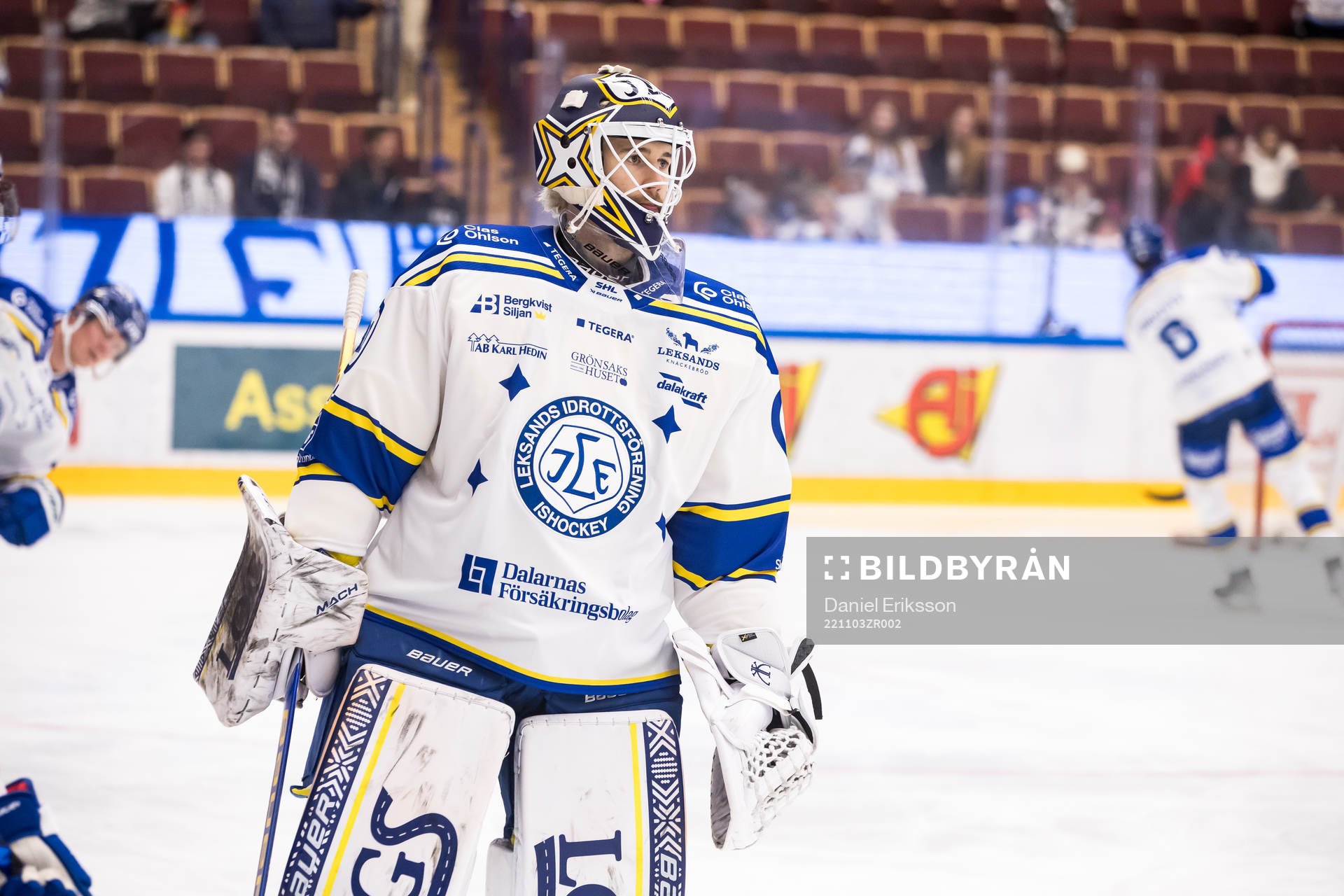 Leksands målvakt Kasimir Kaskisuo