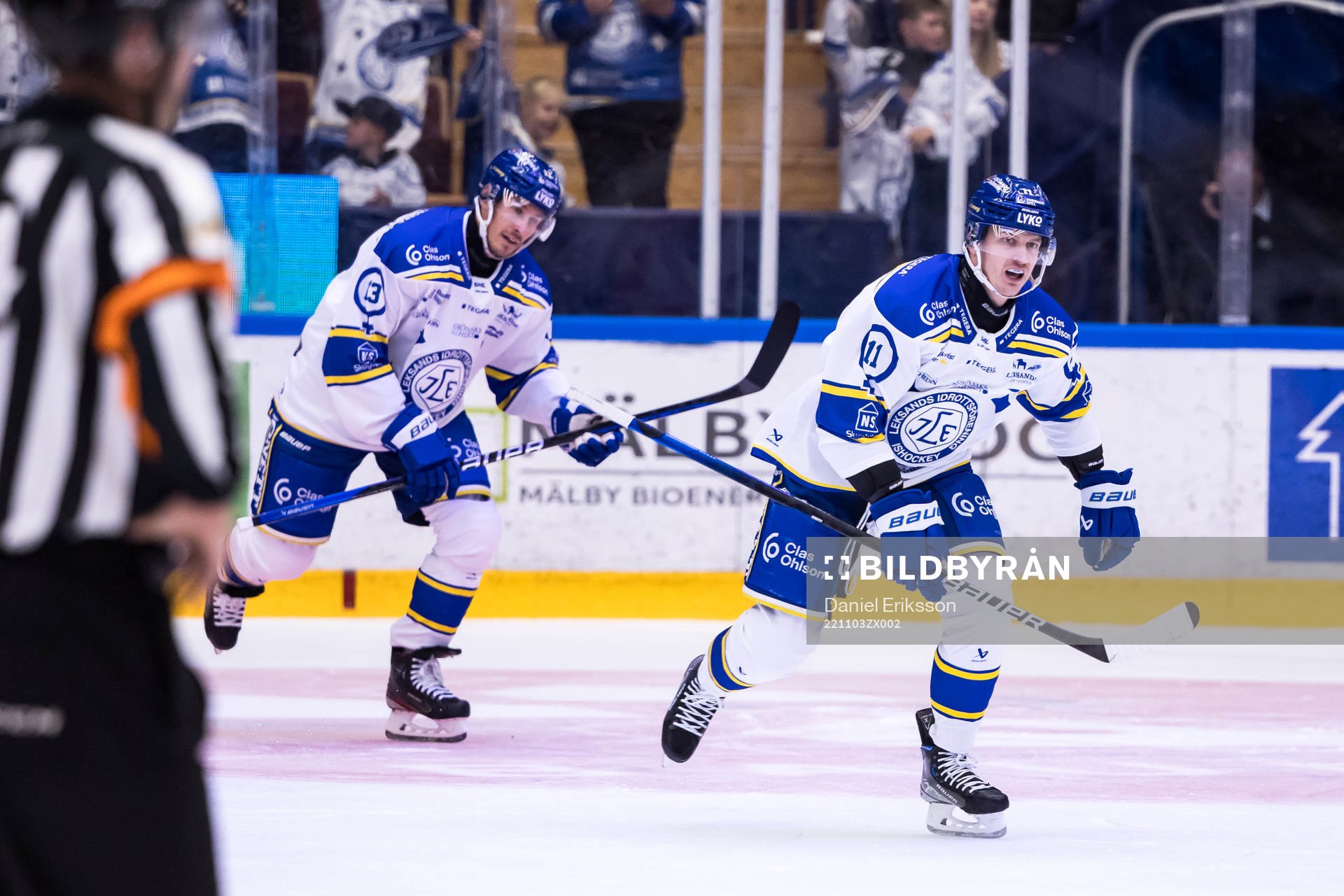 Leksands Martin Karlsson jubel