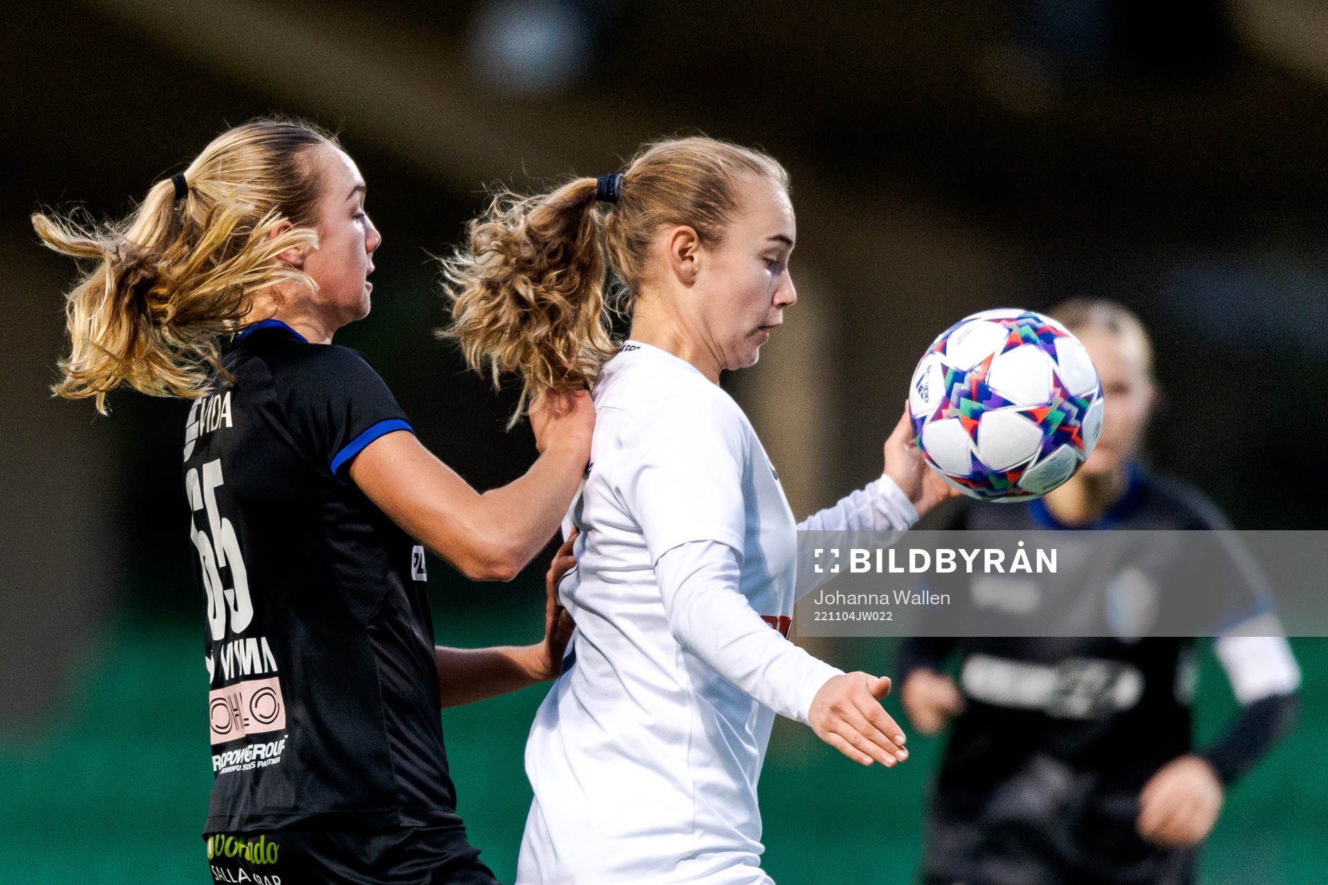 Växjös Ebba Cronholm och Brommapojkarnas Smilla Lönn