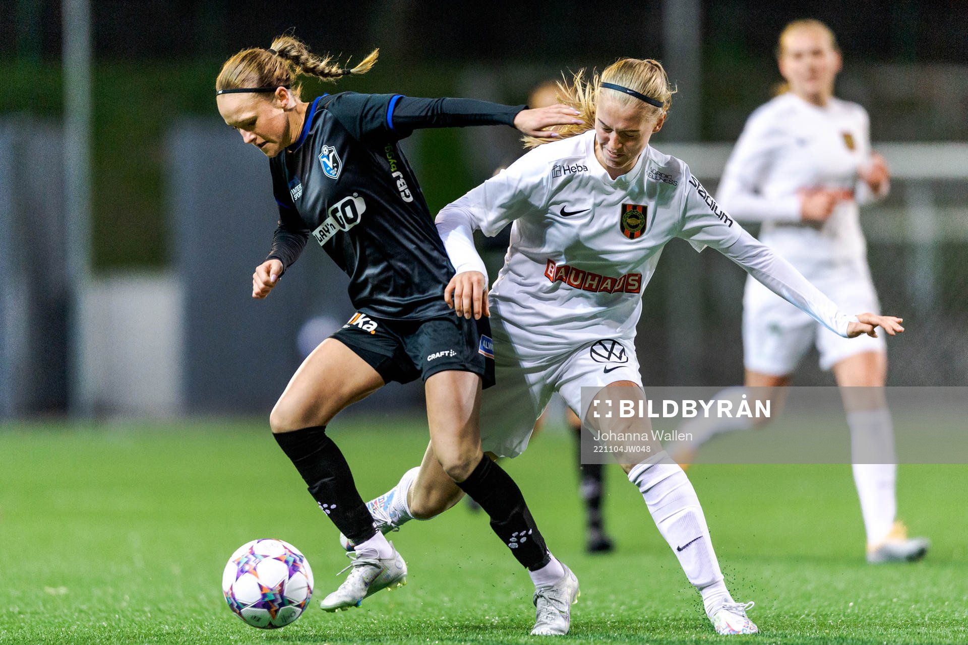 Växjös Ella Nilsson och Brommapojkarnas Saga Swedman