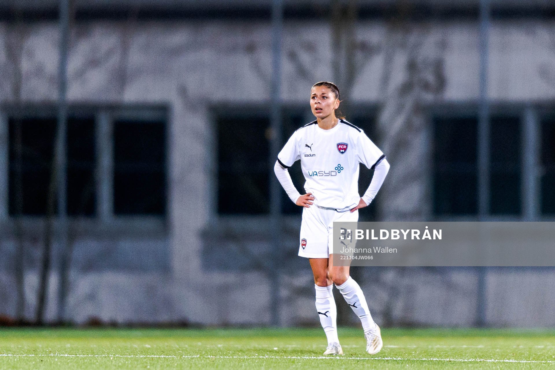 FC Rosengårds Mikaela Stojanovska deppar