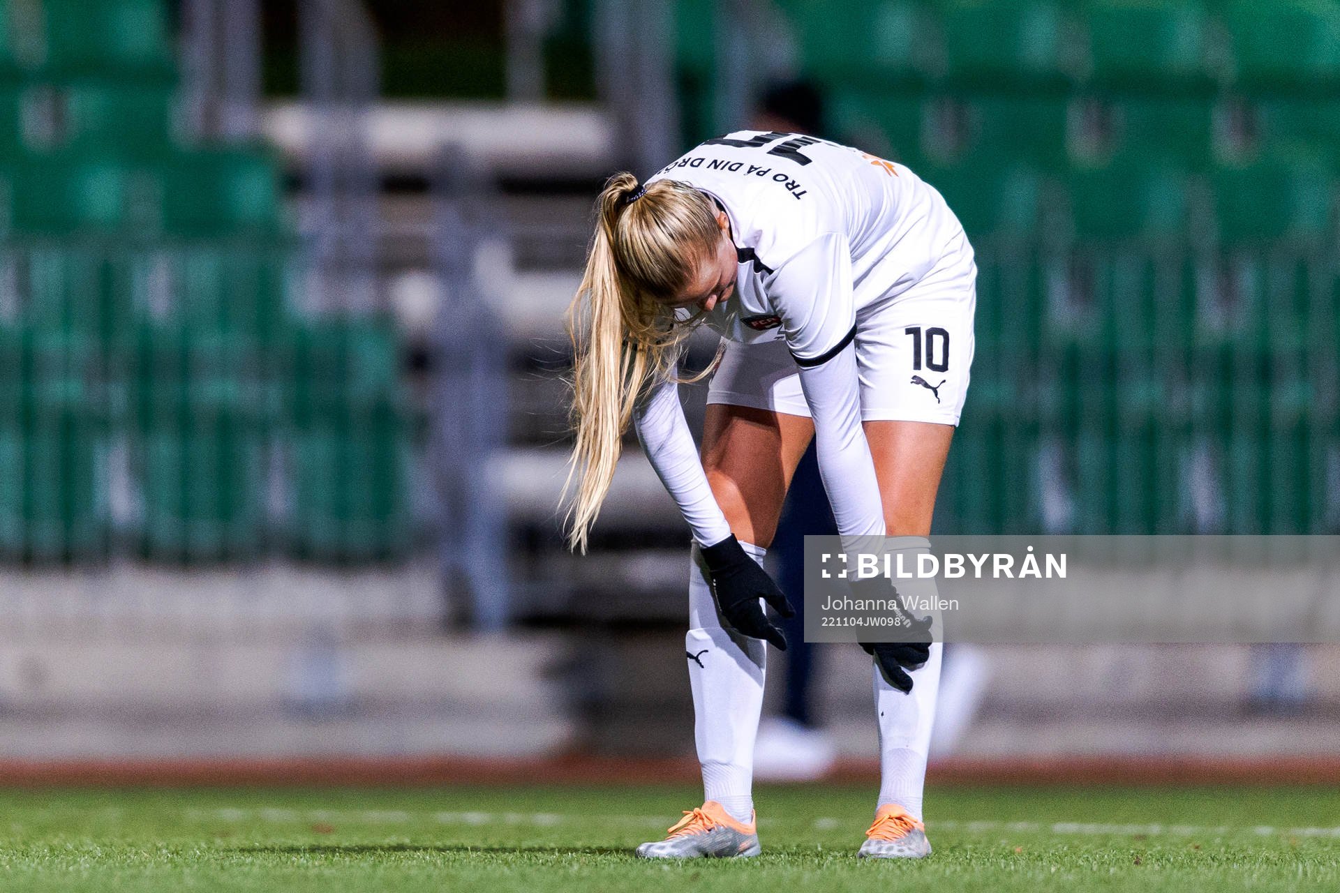 FC Rosengårds Hanna Stenberg deppar