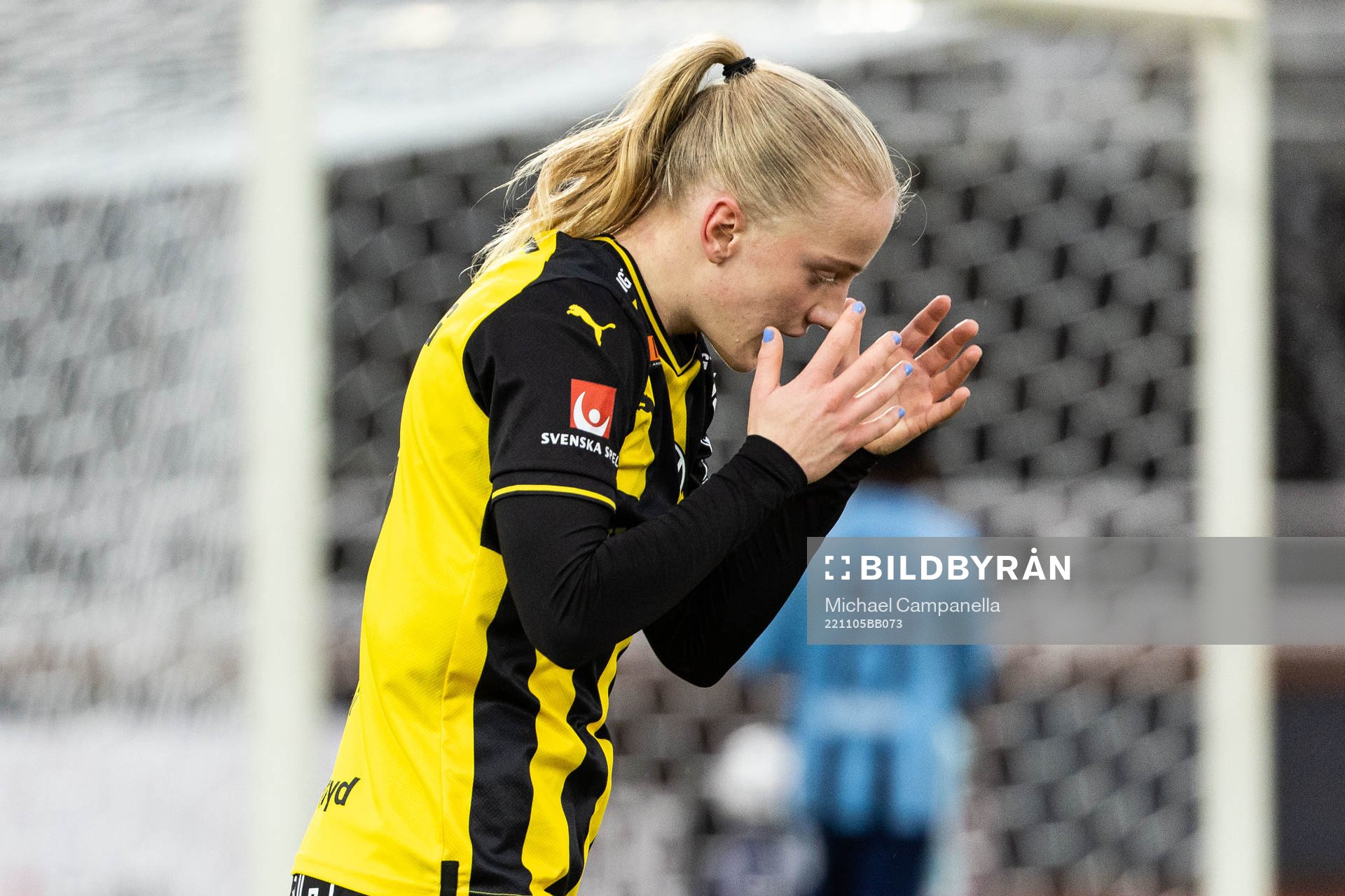 Häckens Anna Sandberg deppar