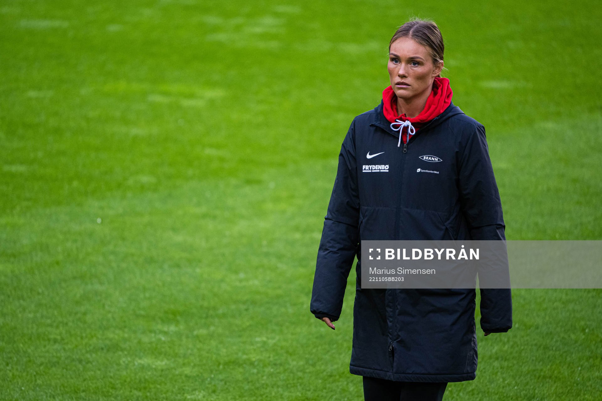 Ingrid Østervold Stenevik of Brann the women’s cup final