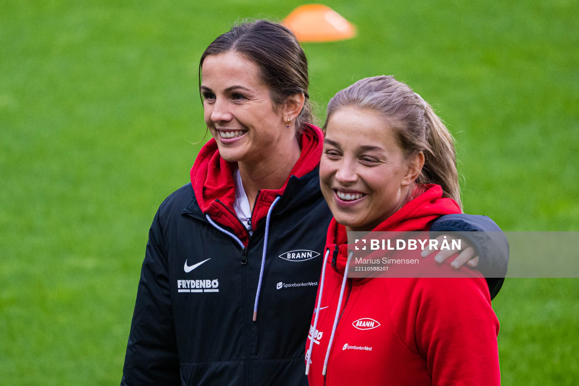 Tuva Hansen and Rikke Bogetveit Nygard of Brann