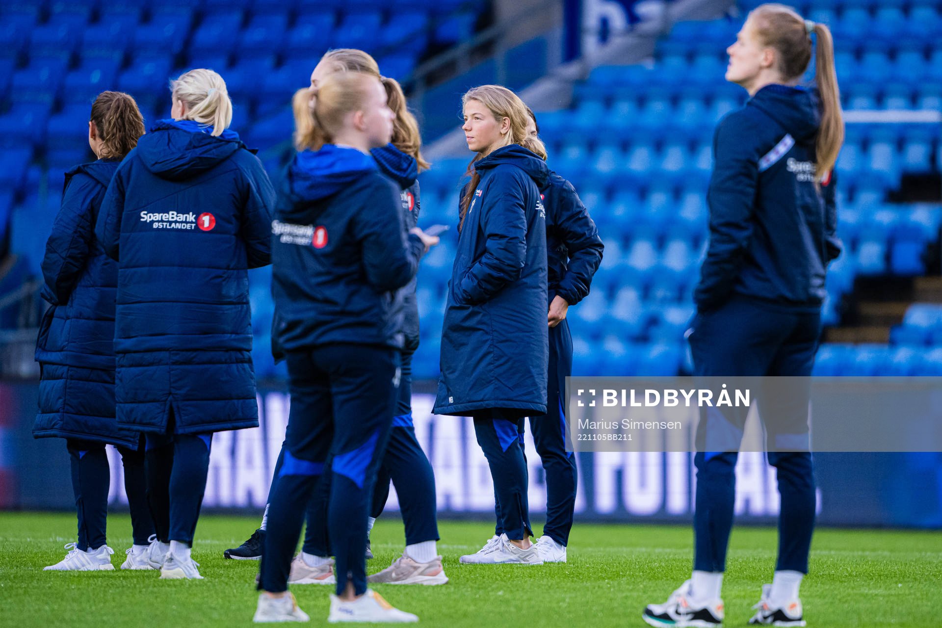 Justine Kvaleng Kielland of Stabæk ahead of the women’s cup final match between Brann and Stabæk on November 5, 2022 in Oslo.