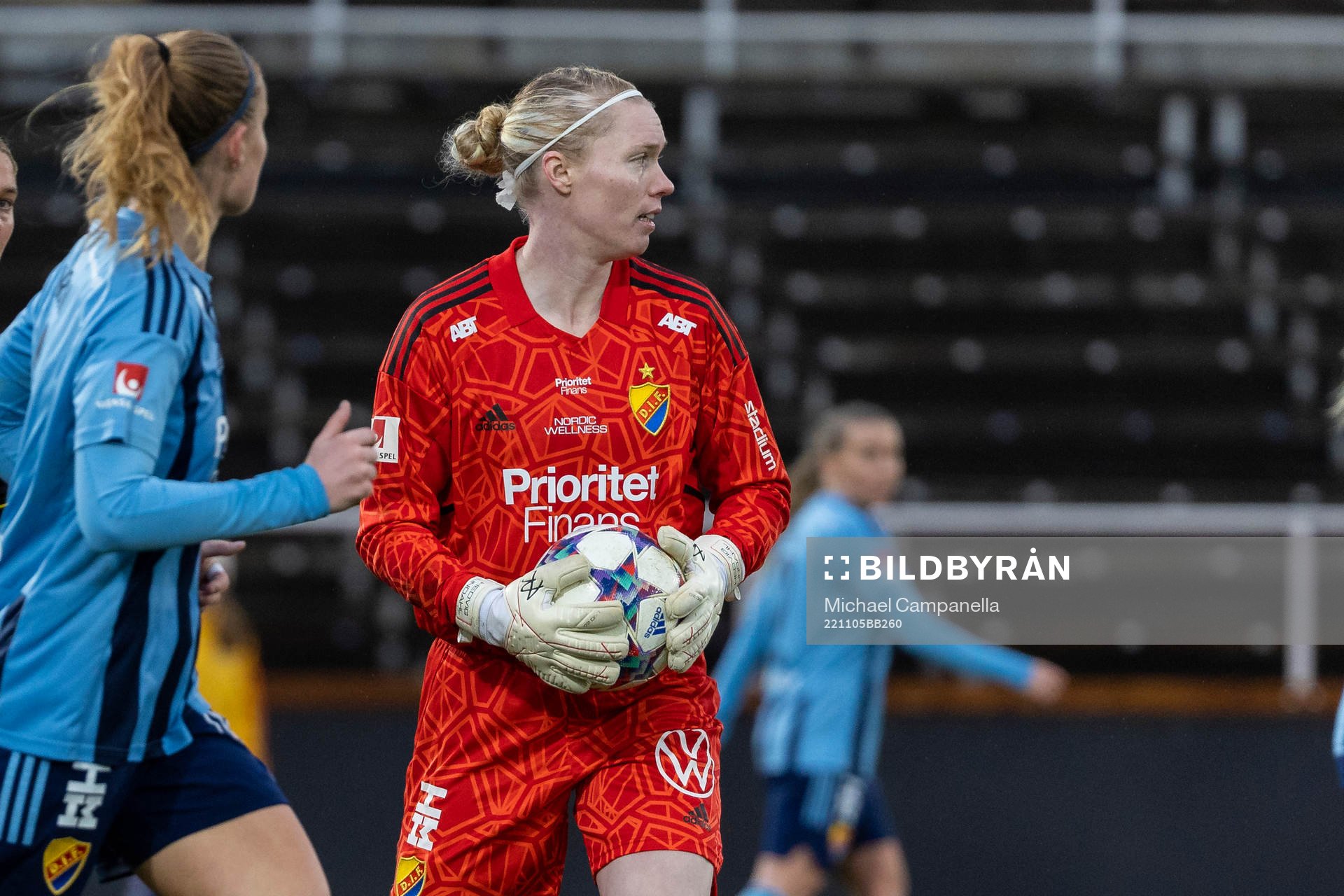 Djurgårdens målvakt Hedvig Lindahl