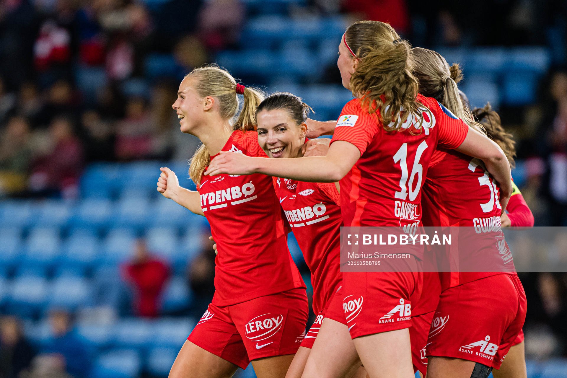 XXX during the women’s cup final match between Brann and