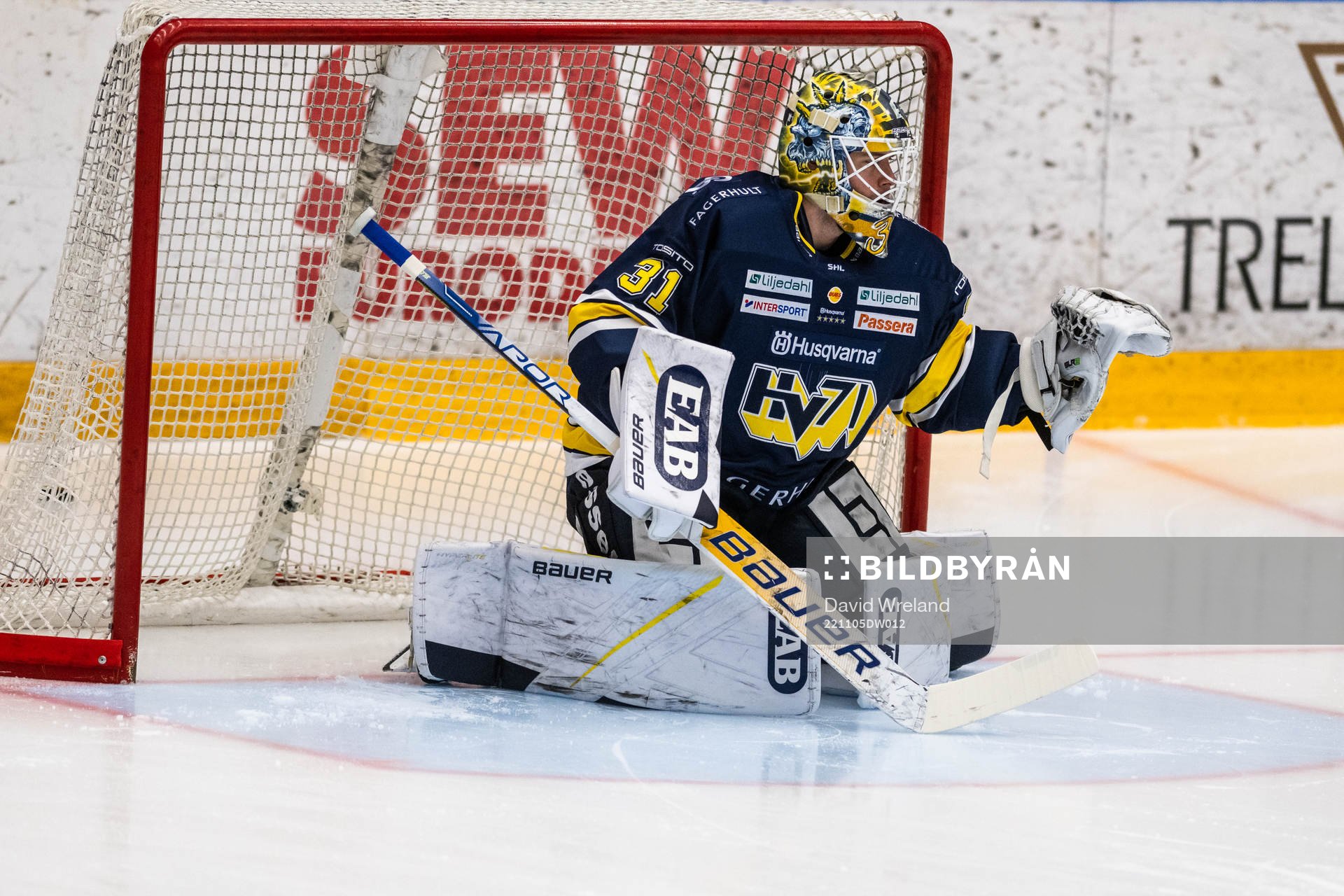HV71s målvakt Joni Ortio