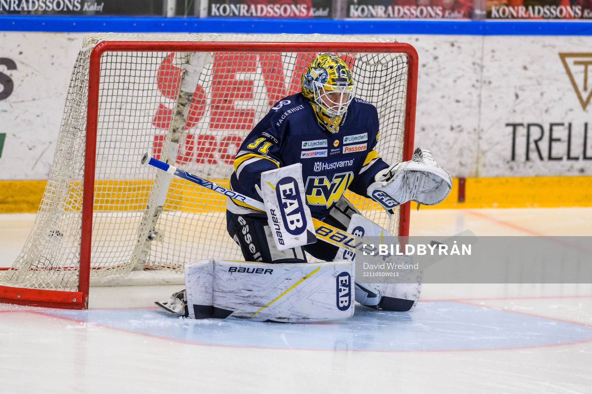 HV71s målvakt Joni Ortio