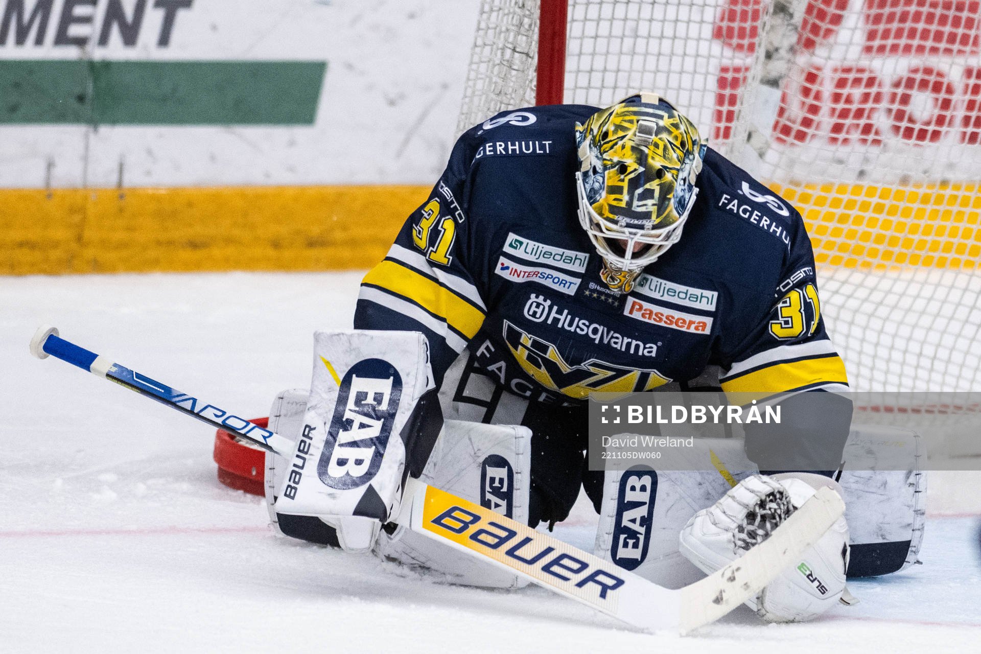 HV71s målvakt Joni Ortio