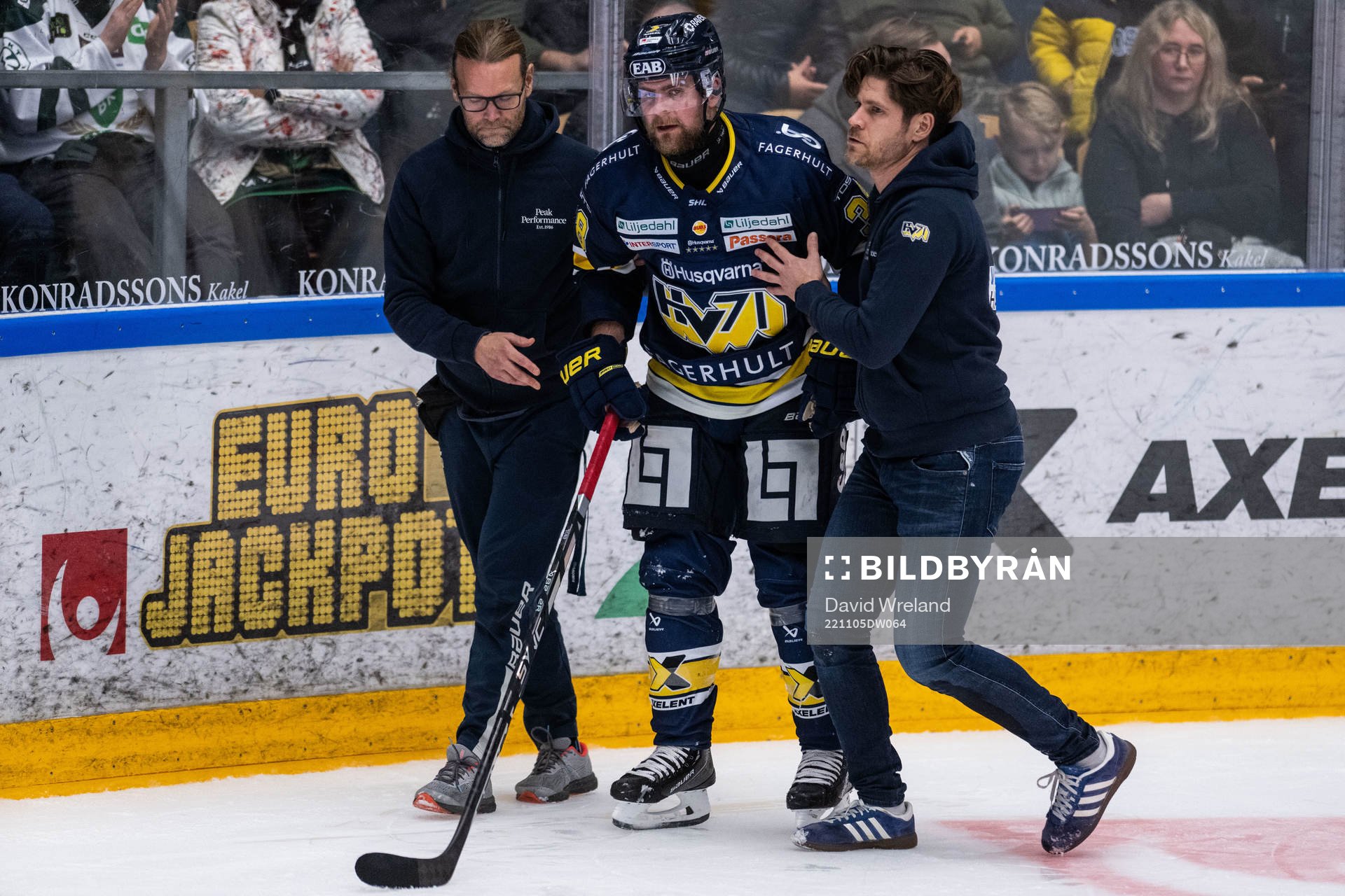HV71s Nichlas Torp har ont