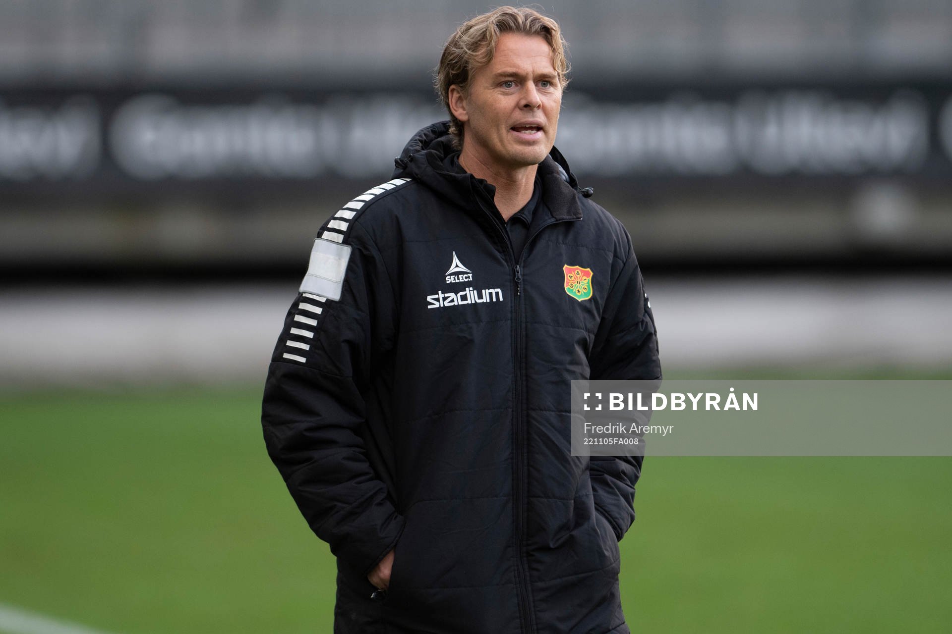 GAIS tränare Fredrik Holmberg