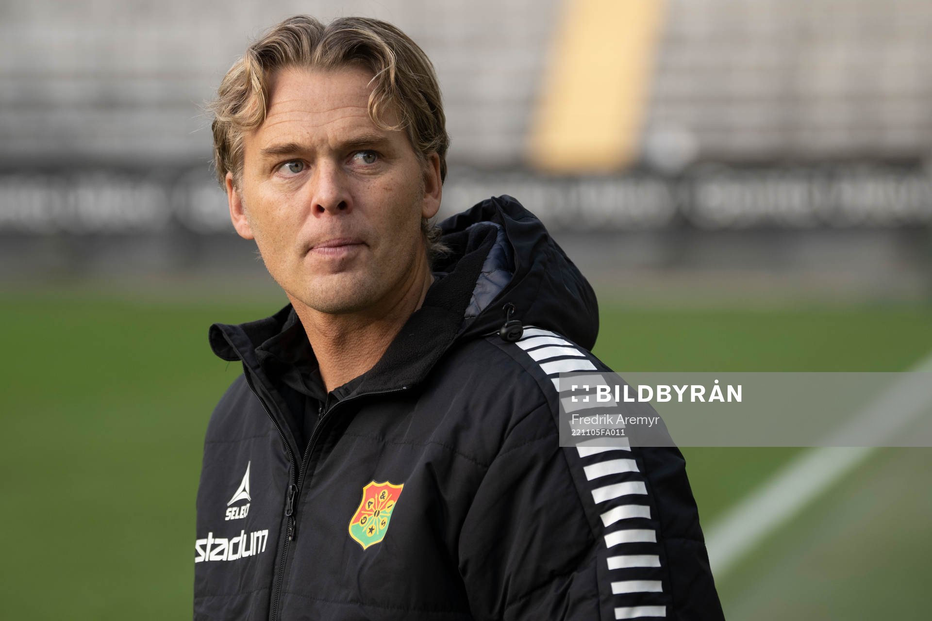 GAIS tränare Fredrik Holmberg