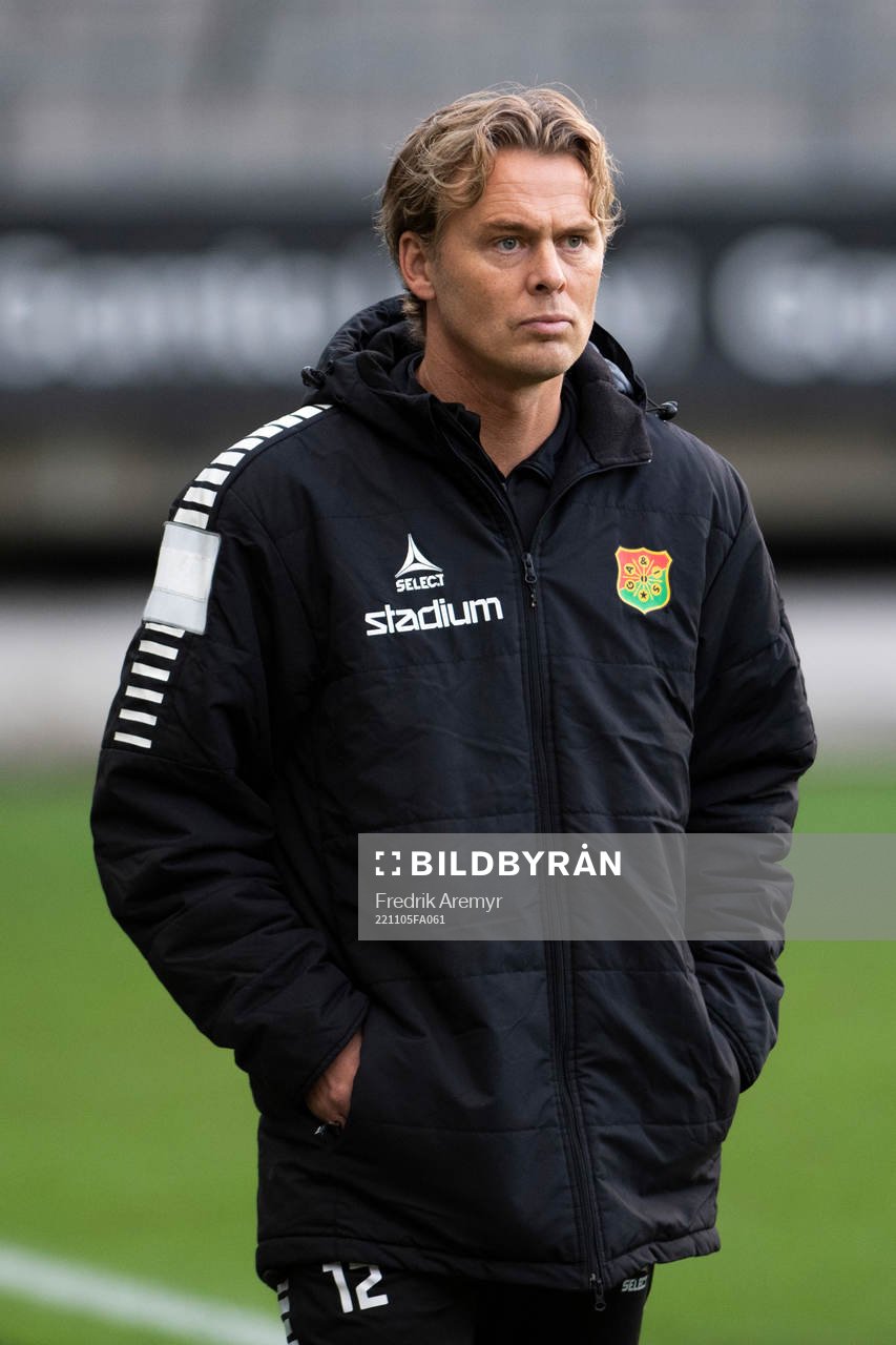 GAIS tränare Fredrik Holmberg