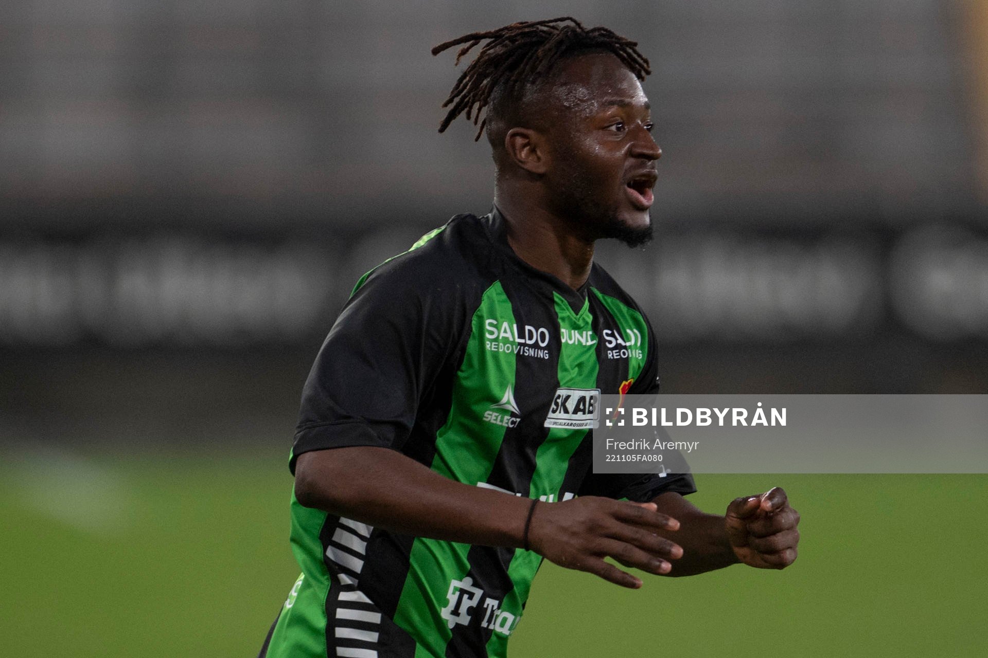GAIS Michael Kargbo jublar