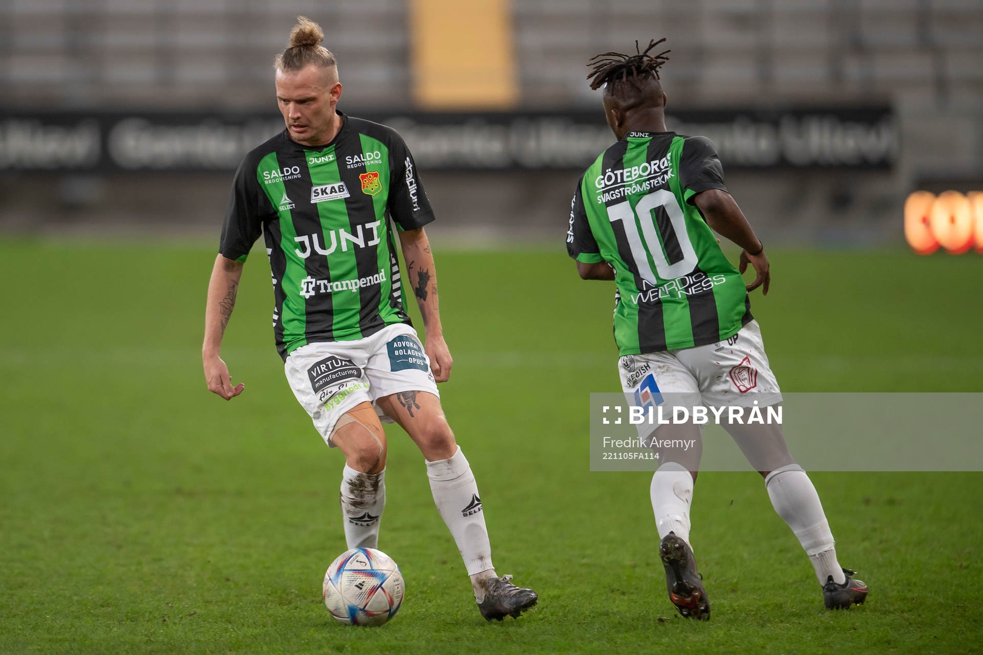 GAIS Jonas Lindberg  och Michael Kargbo