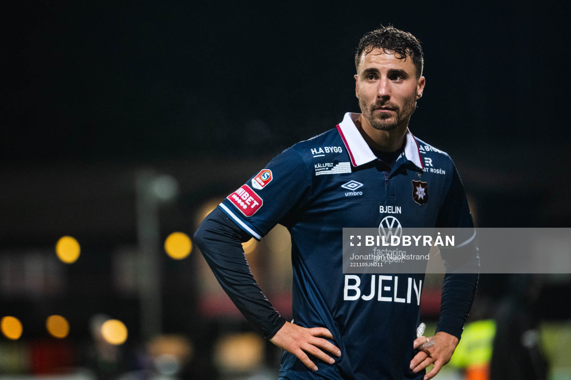 Örgrytes Nicklas Bärkroth deppar