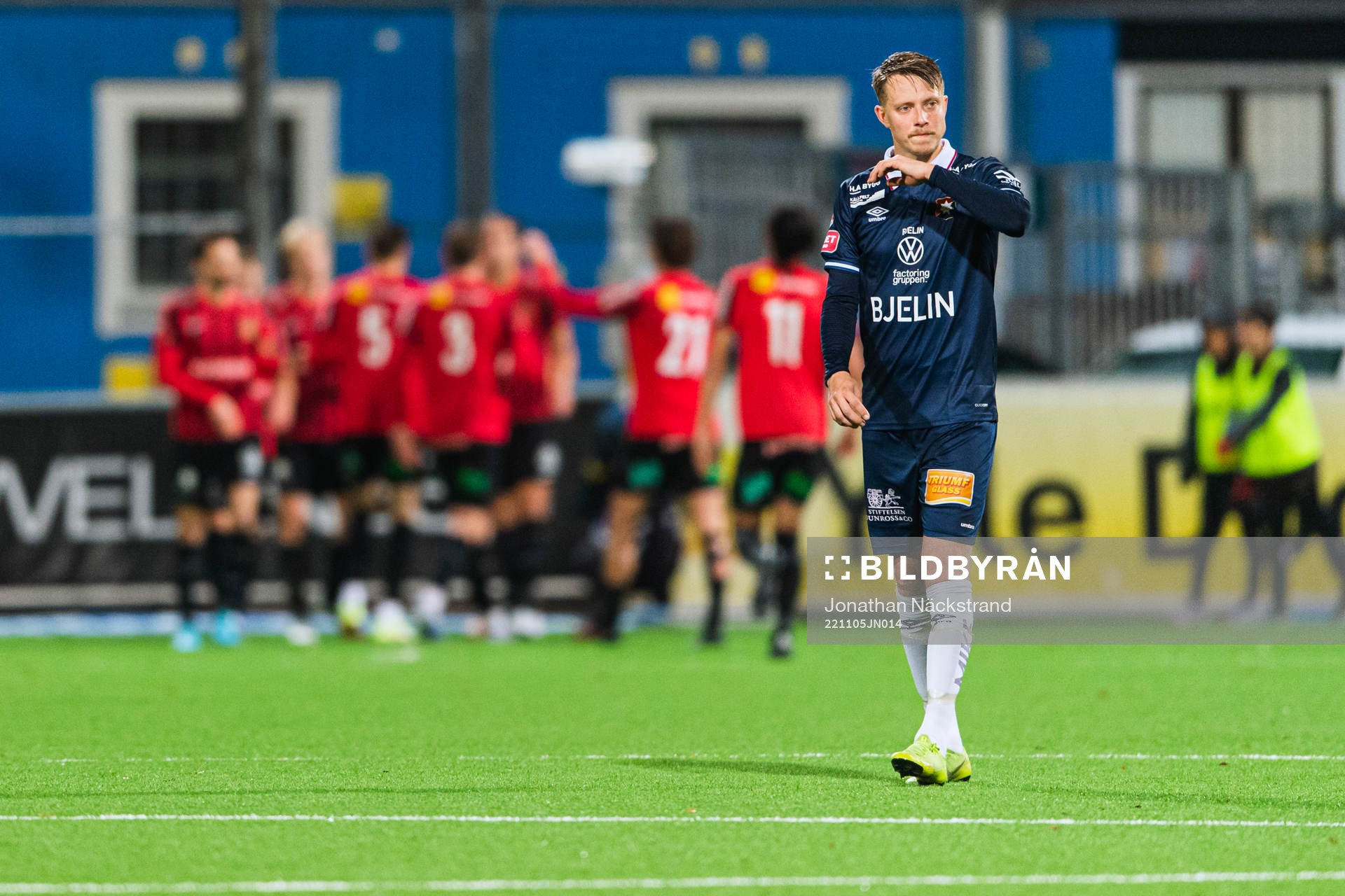 Örgrytes Viktor Lundberg deppar
