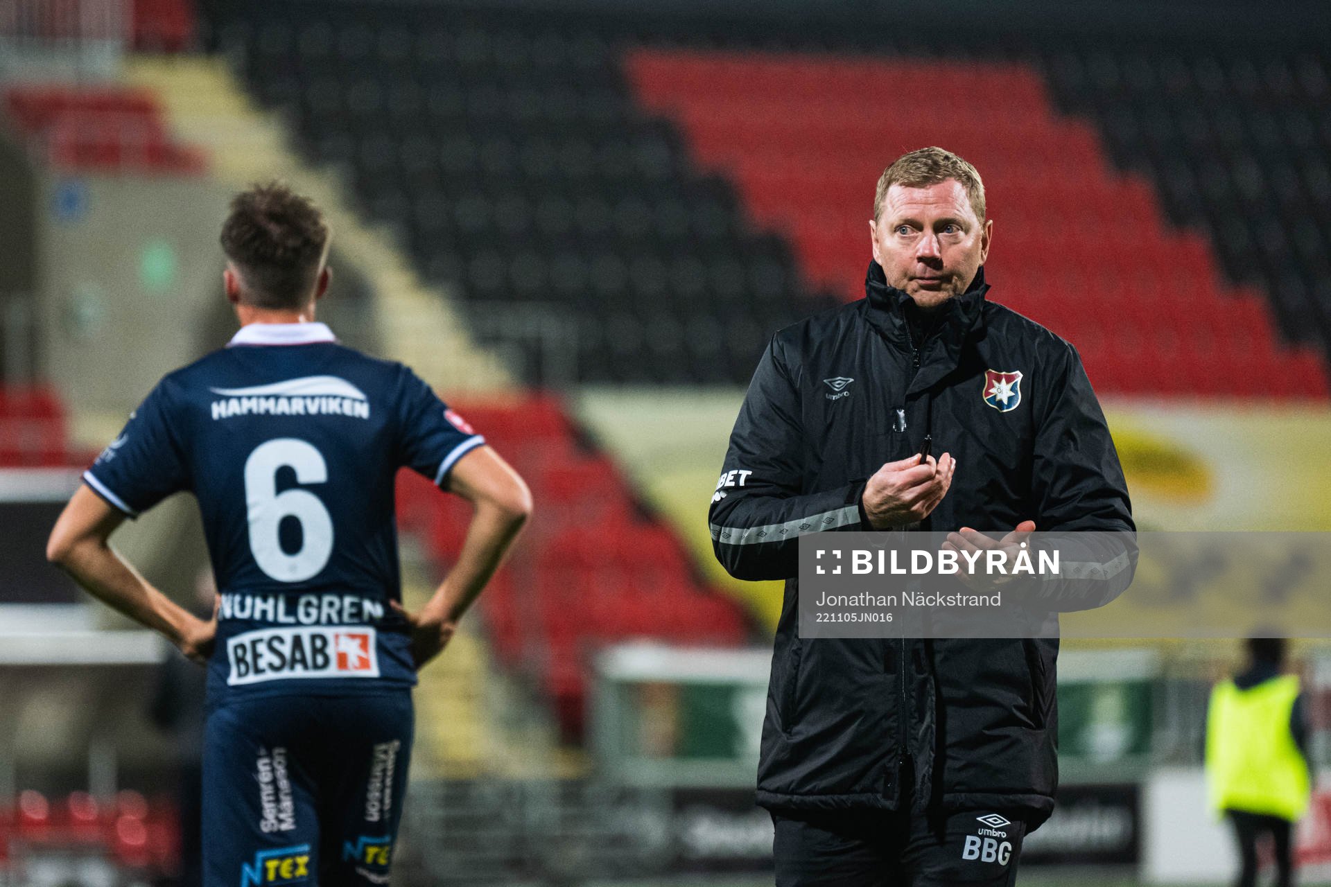 Örgrytes tränare Brynjar Gunnarsson deppar