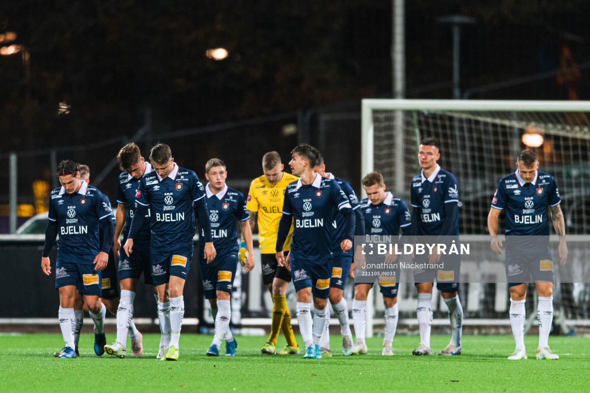 Örgrytes spelare deppar