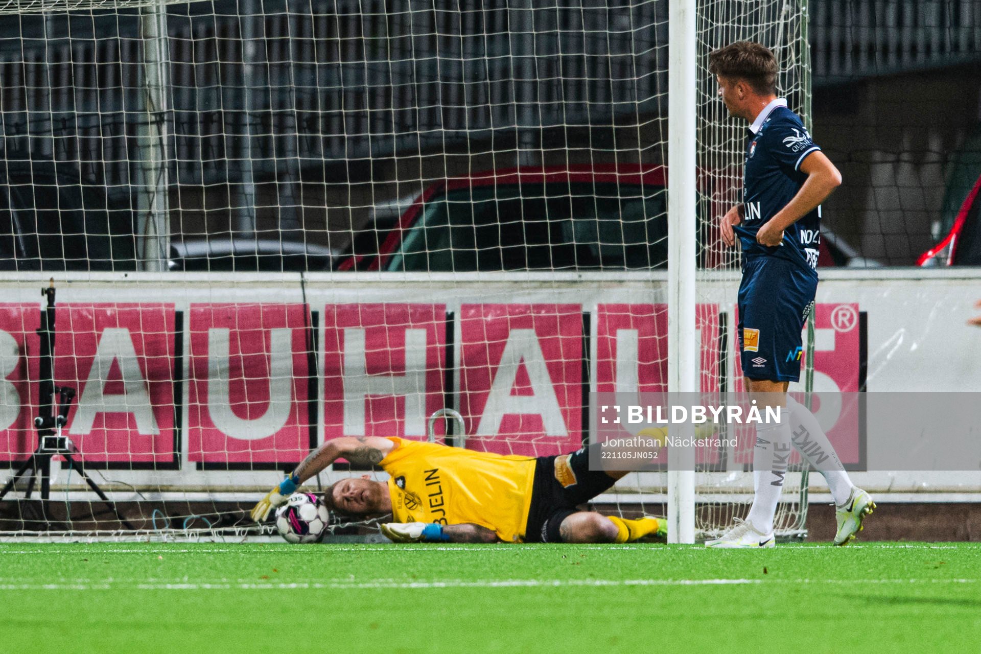 Örgrytes målvakt Robin Wallinder