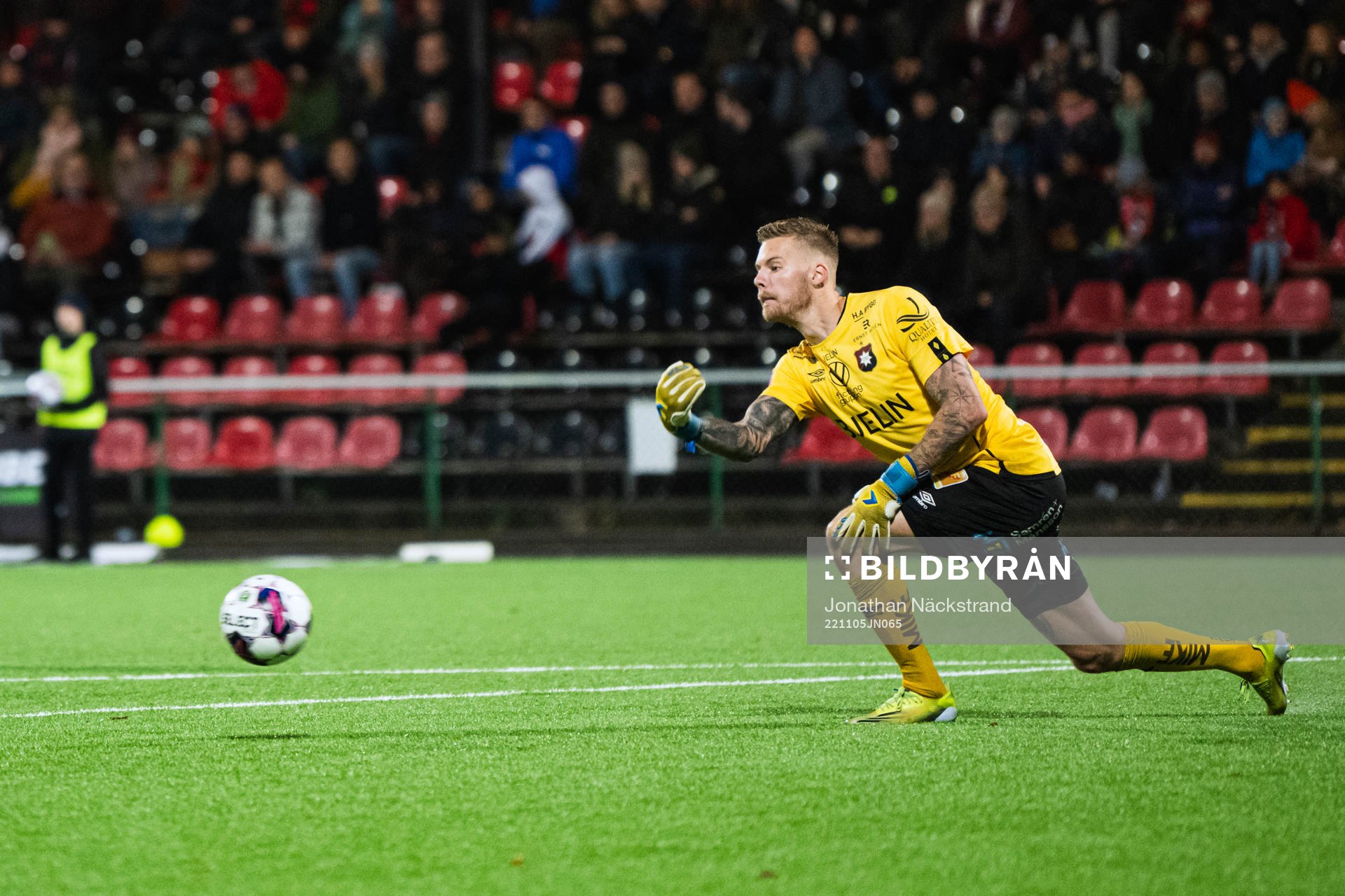 Örgrytes målvakt Robin Wallinder