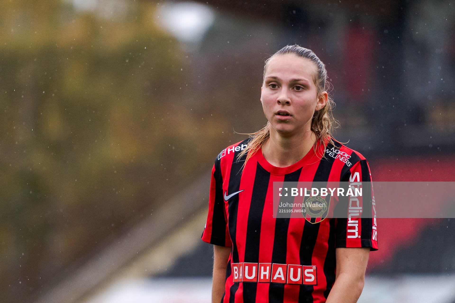 Brommapojkarnas Jennifer Sjösten deppar