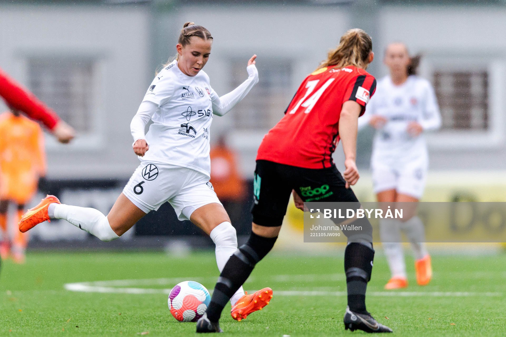 FC Rosengårds Ria Noora Minerva Öling och Brommapojkarnas