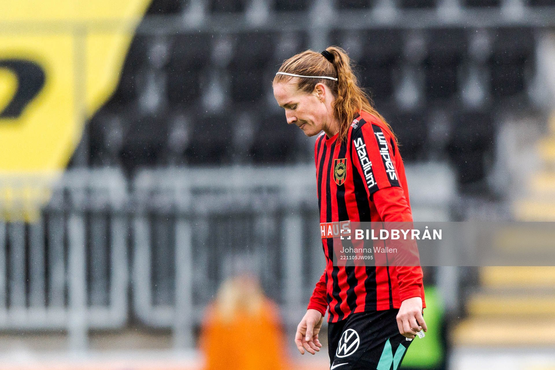 Brommapojkarnas Vaila Barsley deppar
