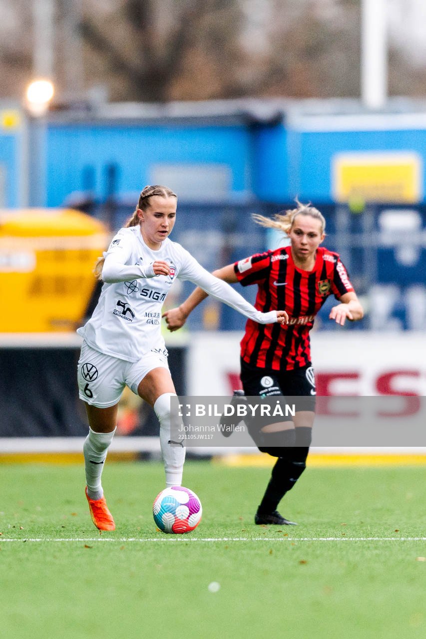 FC Rosengårds Ria Noora Minerva Öling och Brommapojkarnas