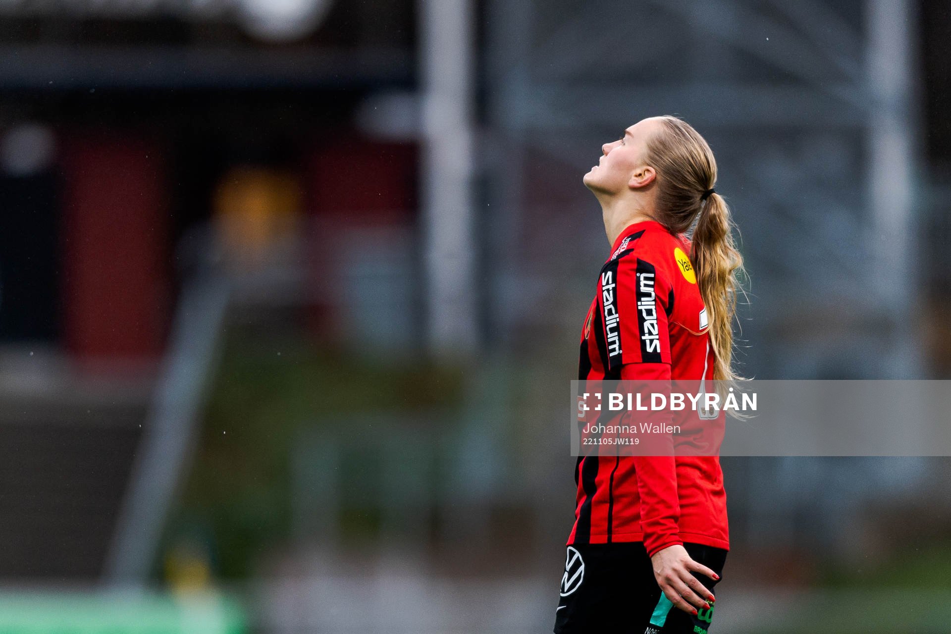 Brommapojkarnas Klara Andrup deppar