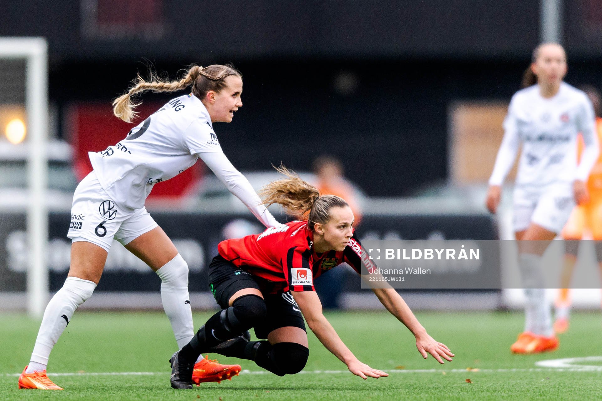 FC Rosengårds Ria Noora Minerva Öling och Brommapojkarnas