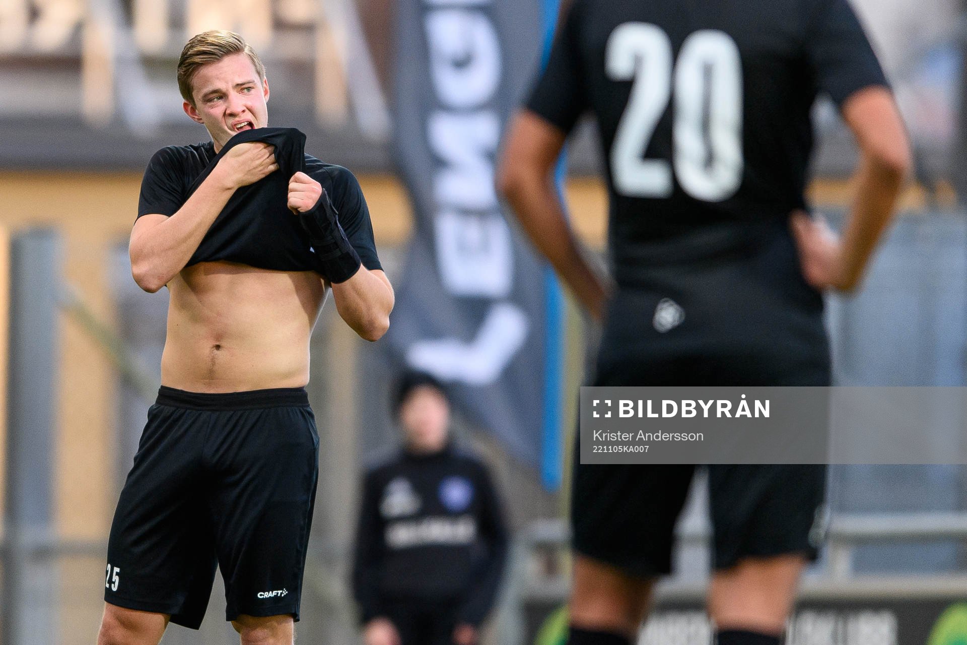 Lunds BKs Stefan Arnshed deppar