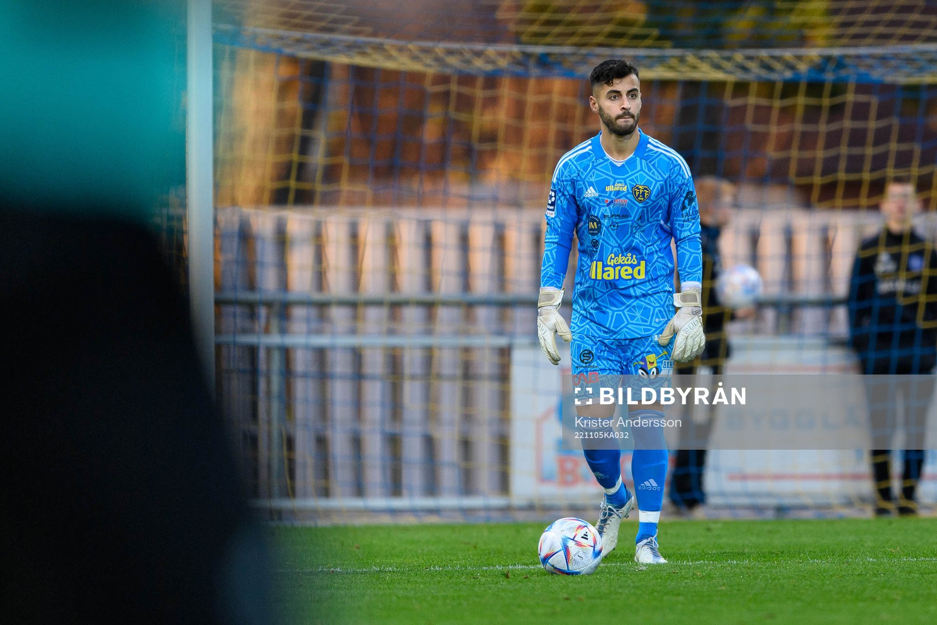 Falkenbergs målvakt Nadeem Omar