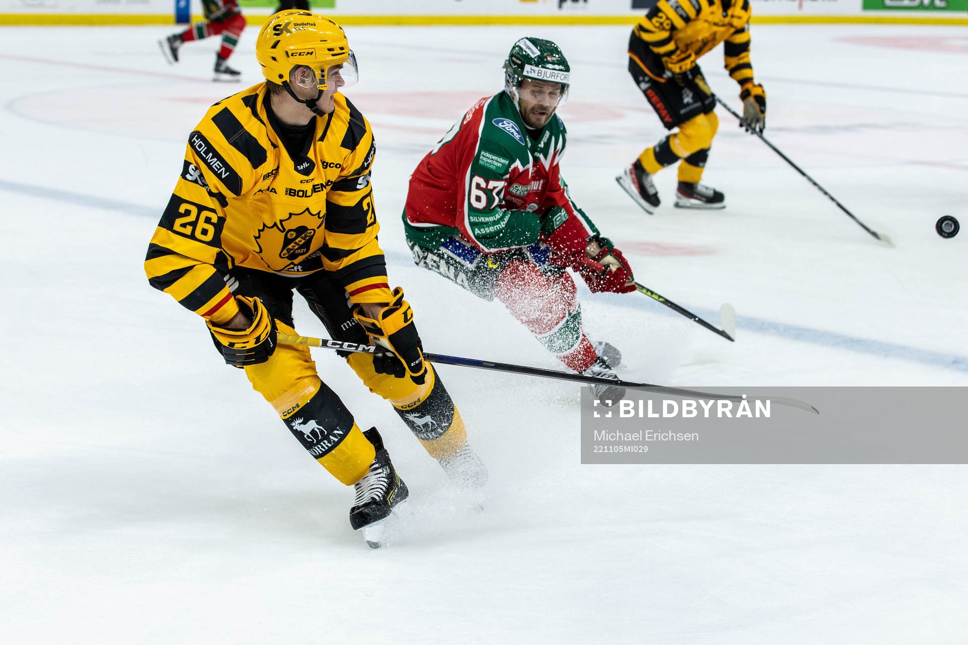 Skellefteås Simon Robertsson och Frölundas Jacob Nilsson