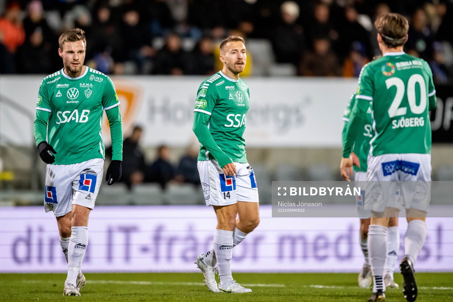 Brages Niklas Söderberg och Jacob Stensson  deppar